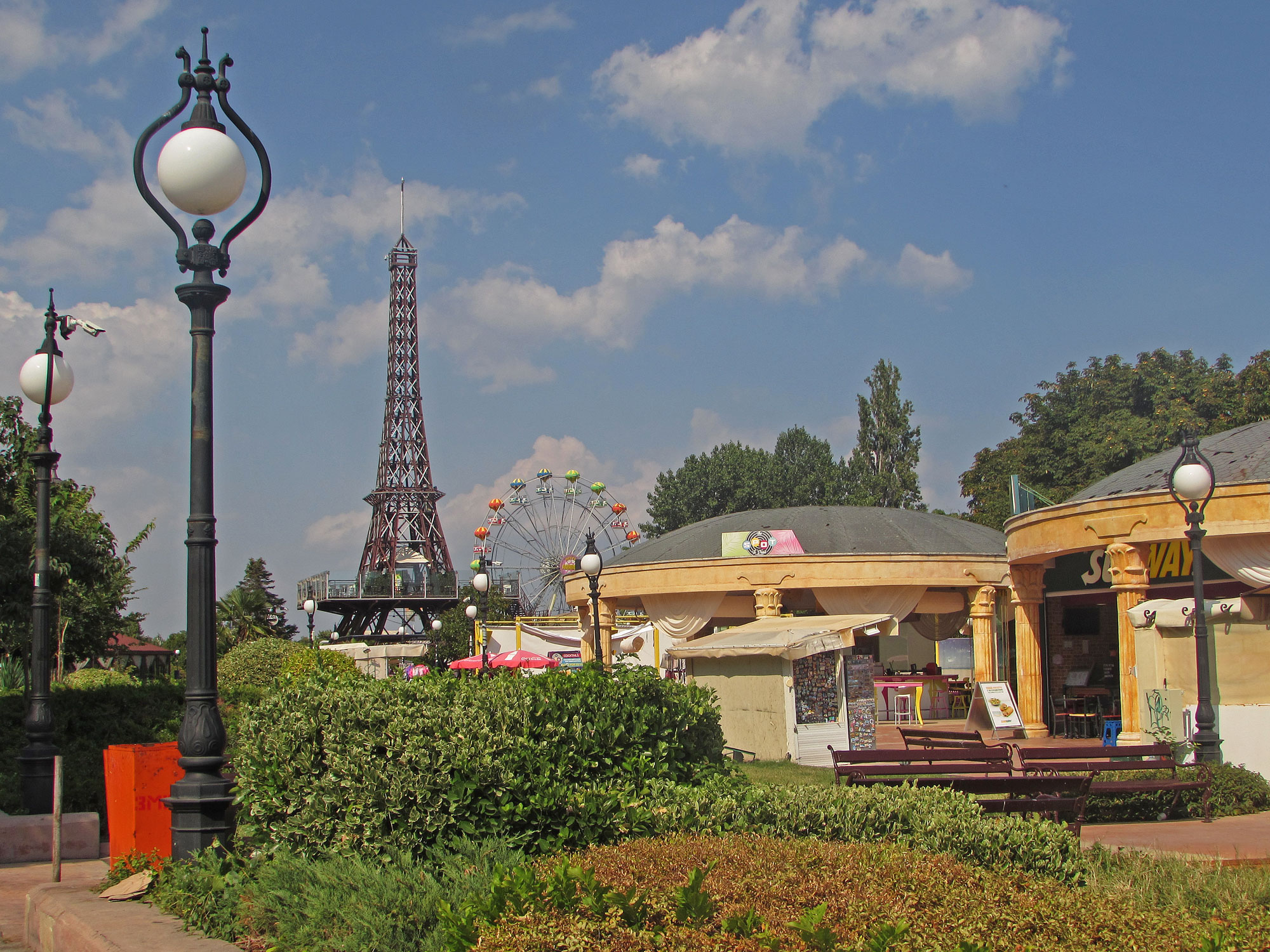 Bulgarien Goldstrand Eiffelturm