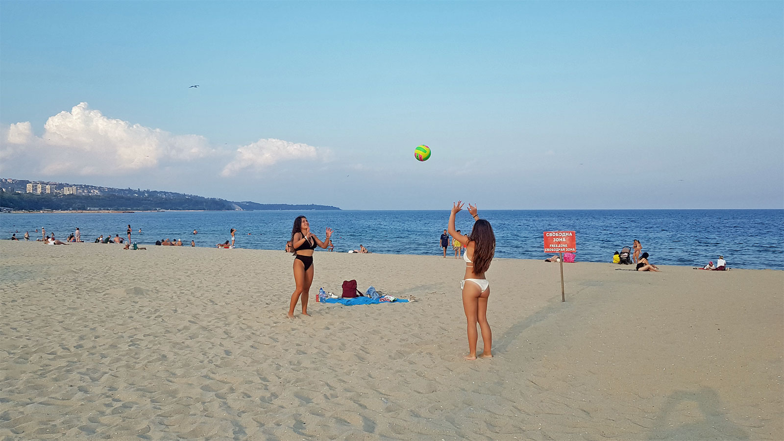 Bulgarien Varna Strand Volleyball