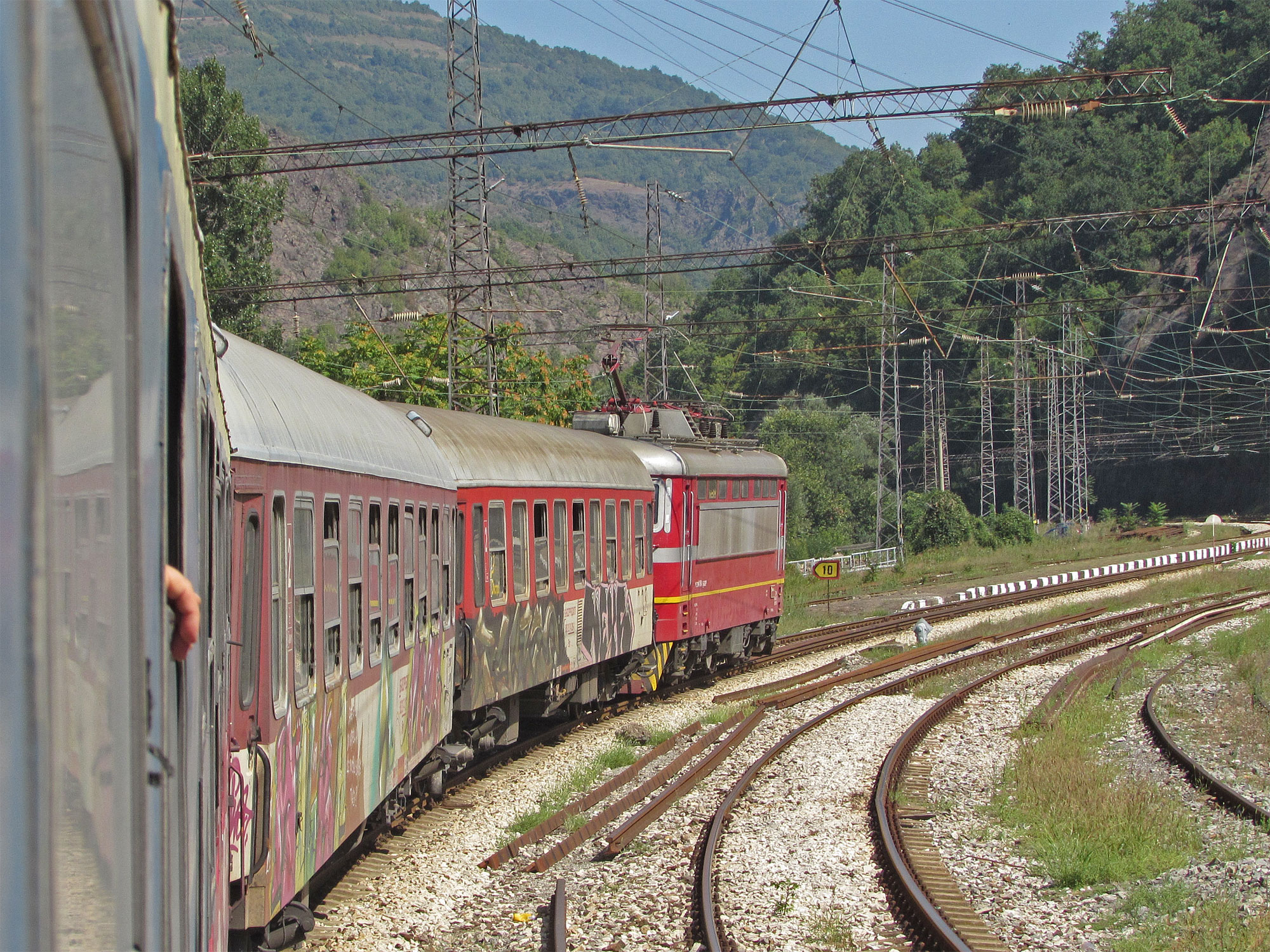 Bulgarien Balkangebirge Eisenbahn