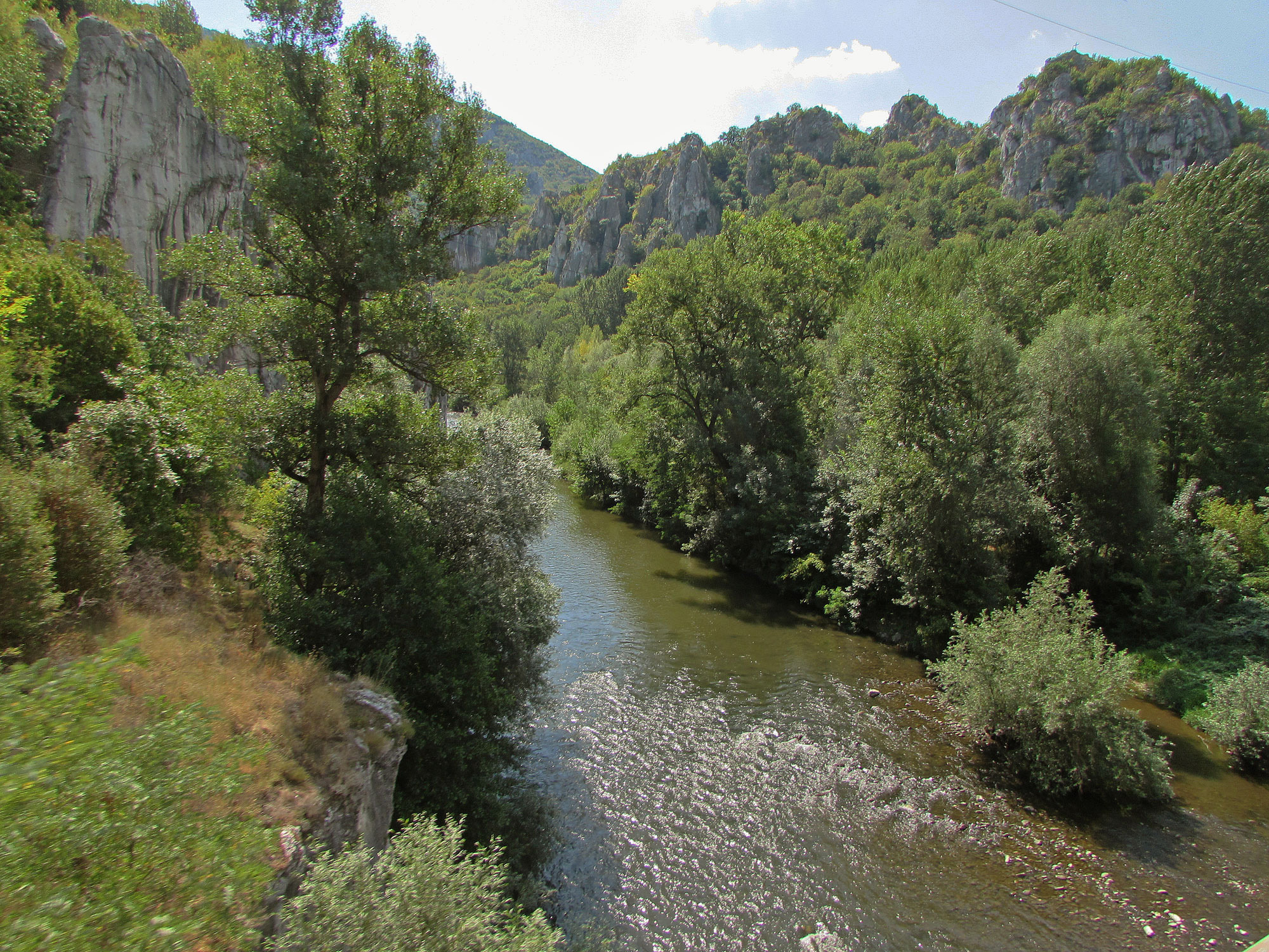 Bulgarien Iskar Brücke Swerino