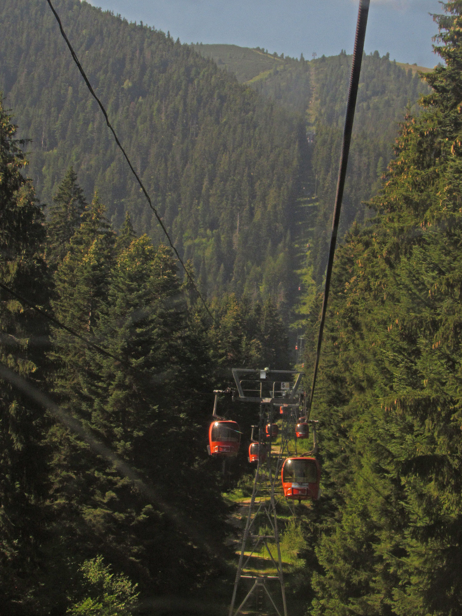 Bulgarien Musala Seilbahn Jastrebez