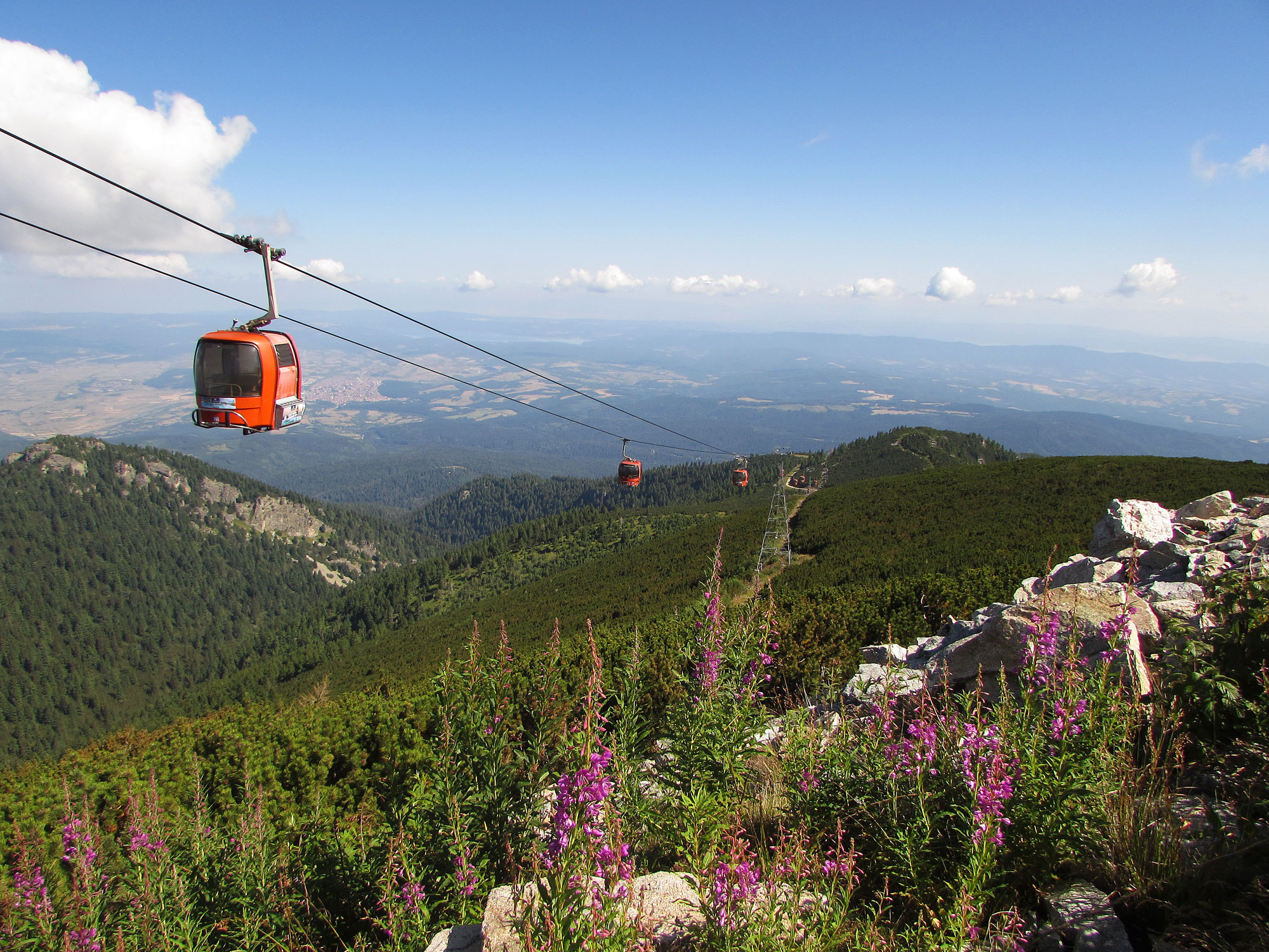 Bulgarien Jastrebez Talblick