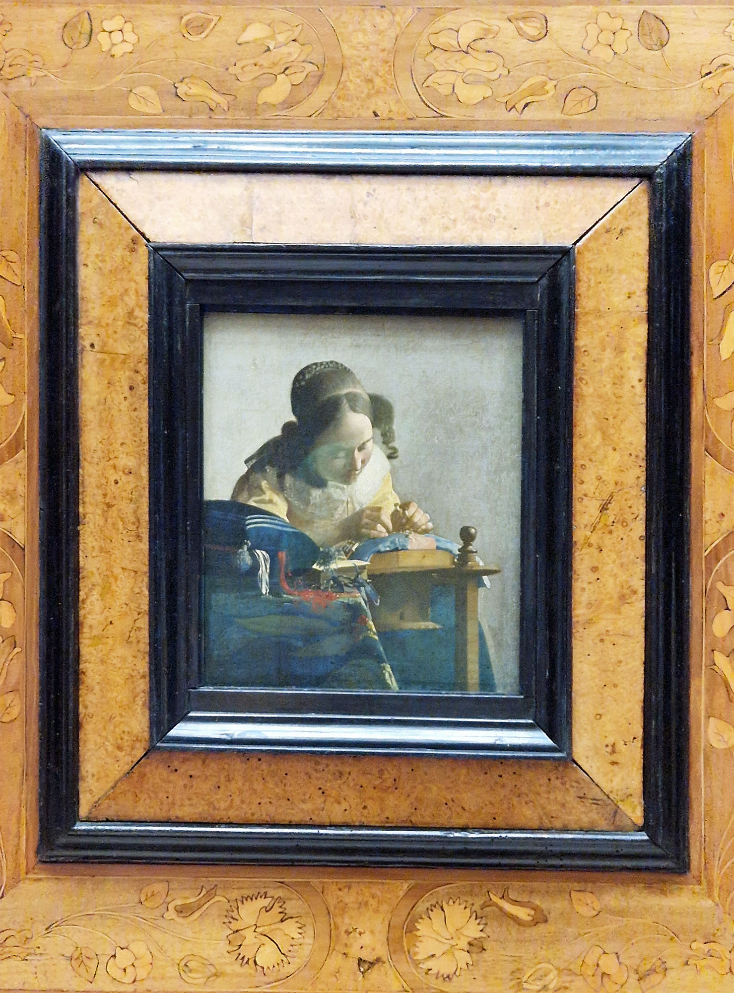 Paris Louvre Spitzenklöpplerin