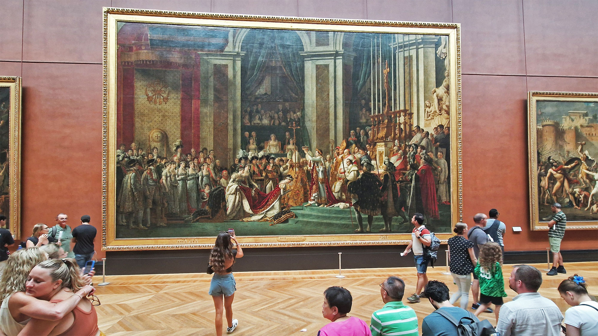 Paris Louvre Kaiserkrönung Napoleon