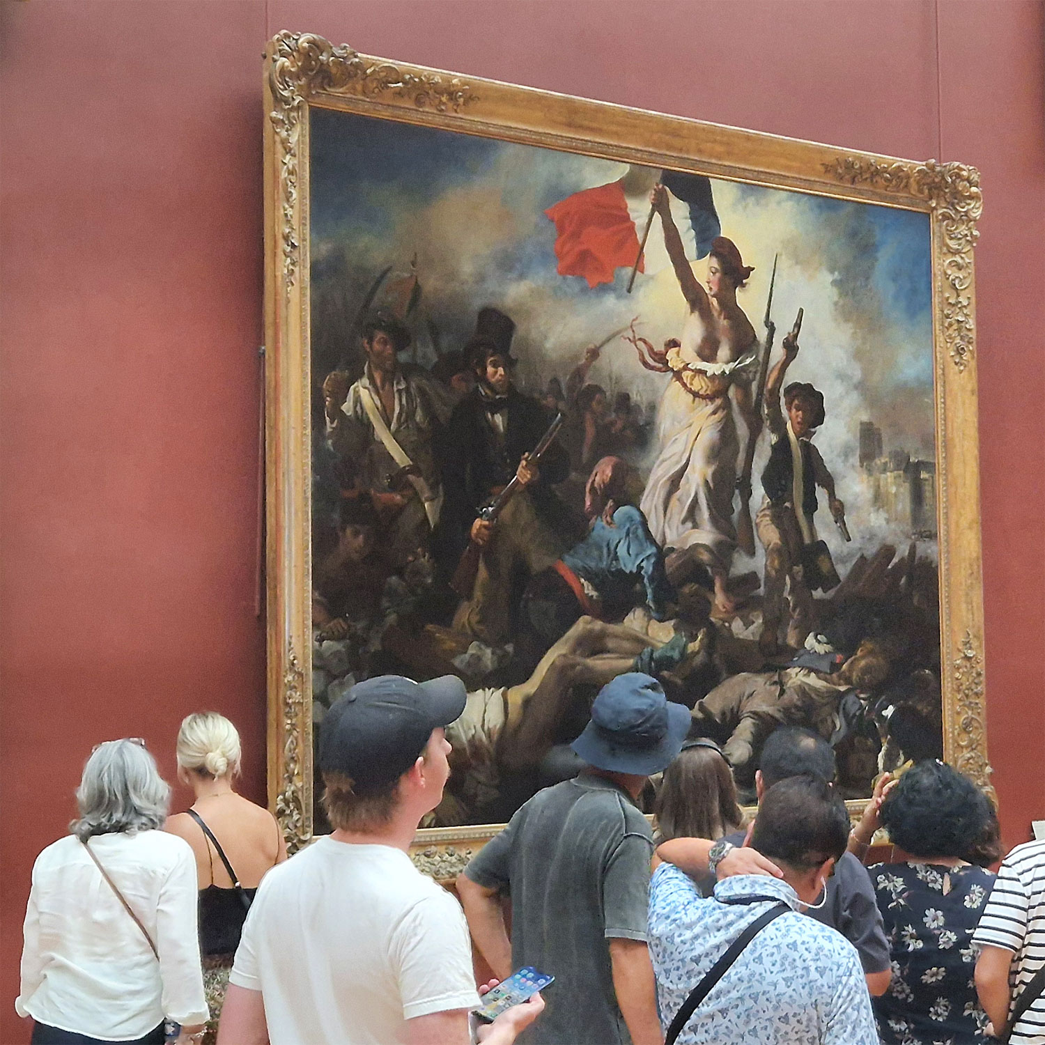 Paris Louvre Freiheit Delacroix