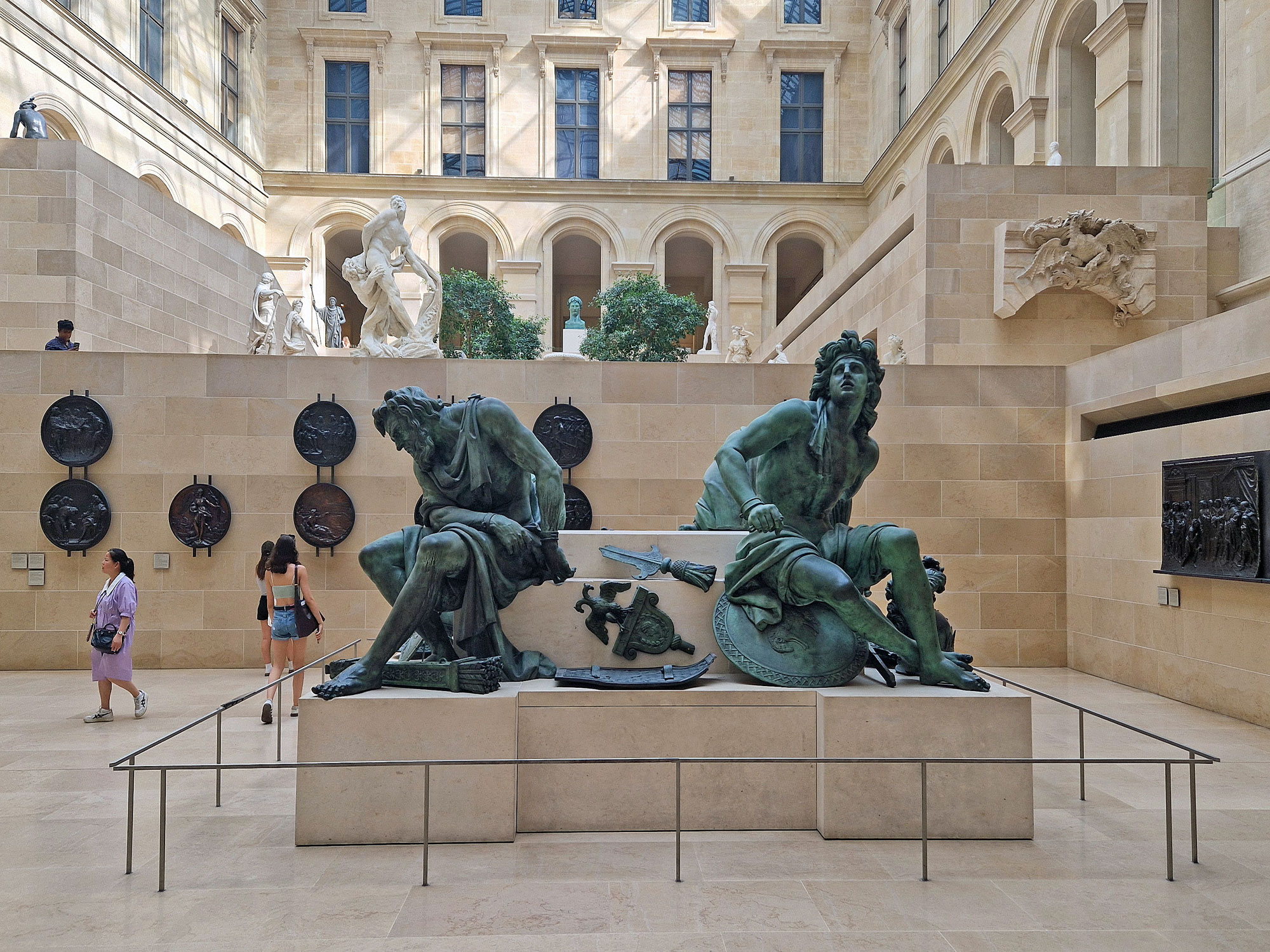 Paris Louvre Quatre Captifs Van den Bogaert
