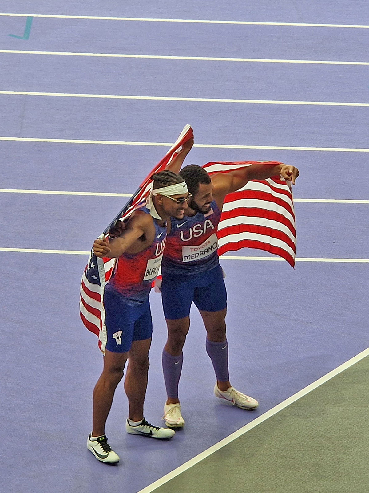 Saint-Denis Stade de France Paralympics Blackwell Medrano Jubel