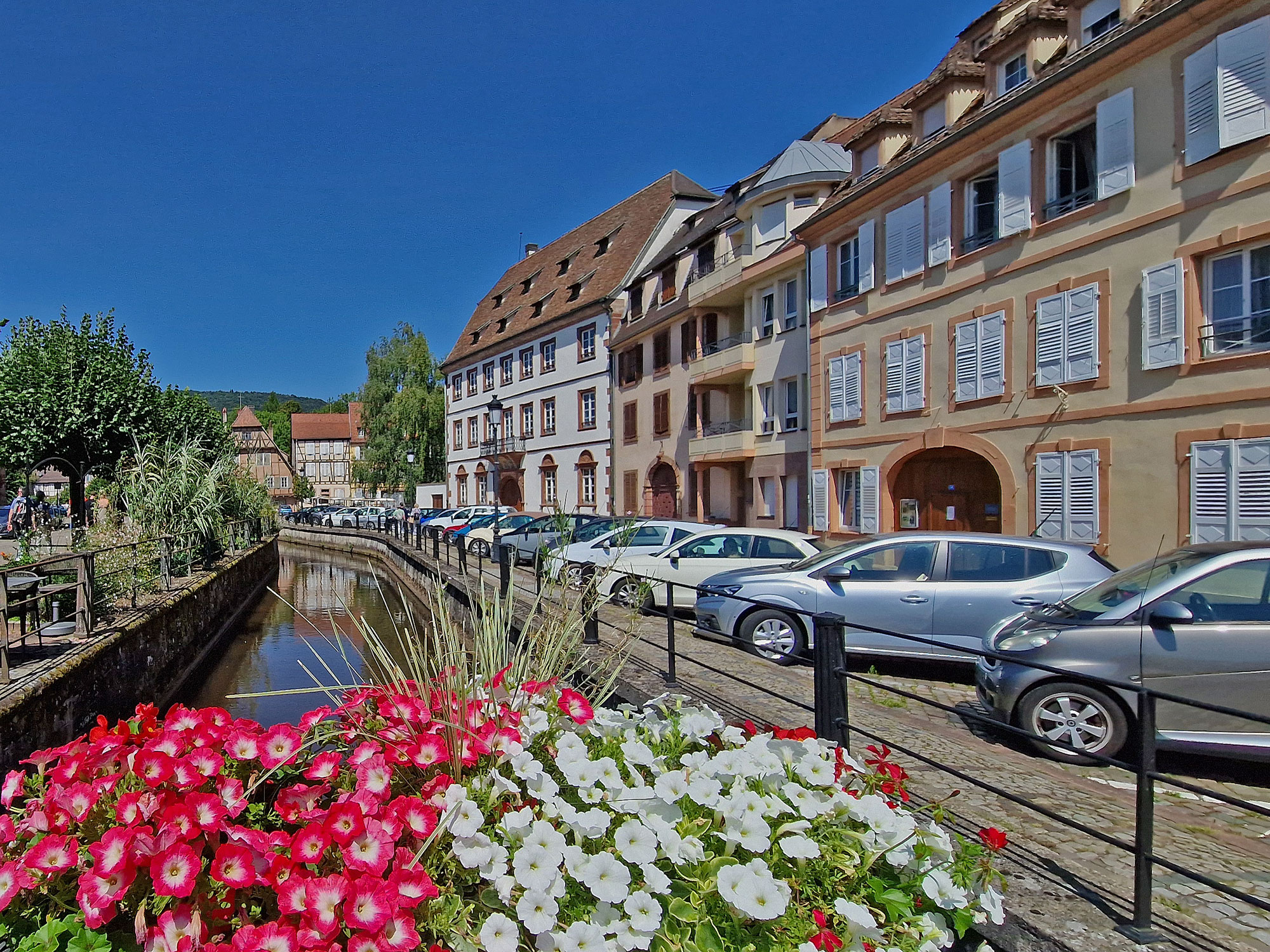 Wissembourg Elsass Lauter Quai Anselmann