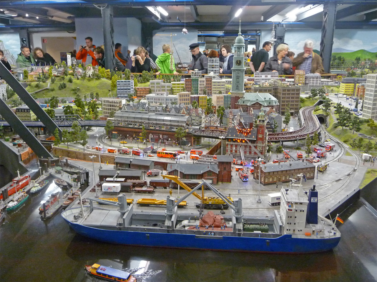 Hamburg in Miniatur-Wunderwelt