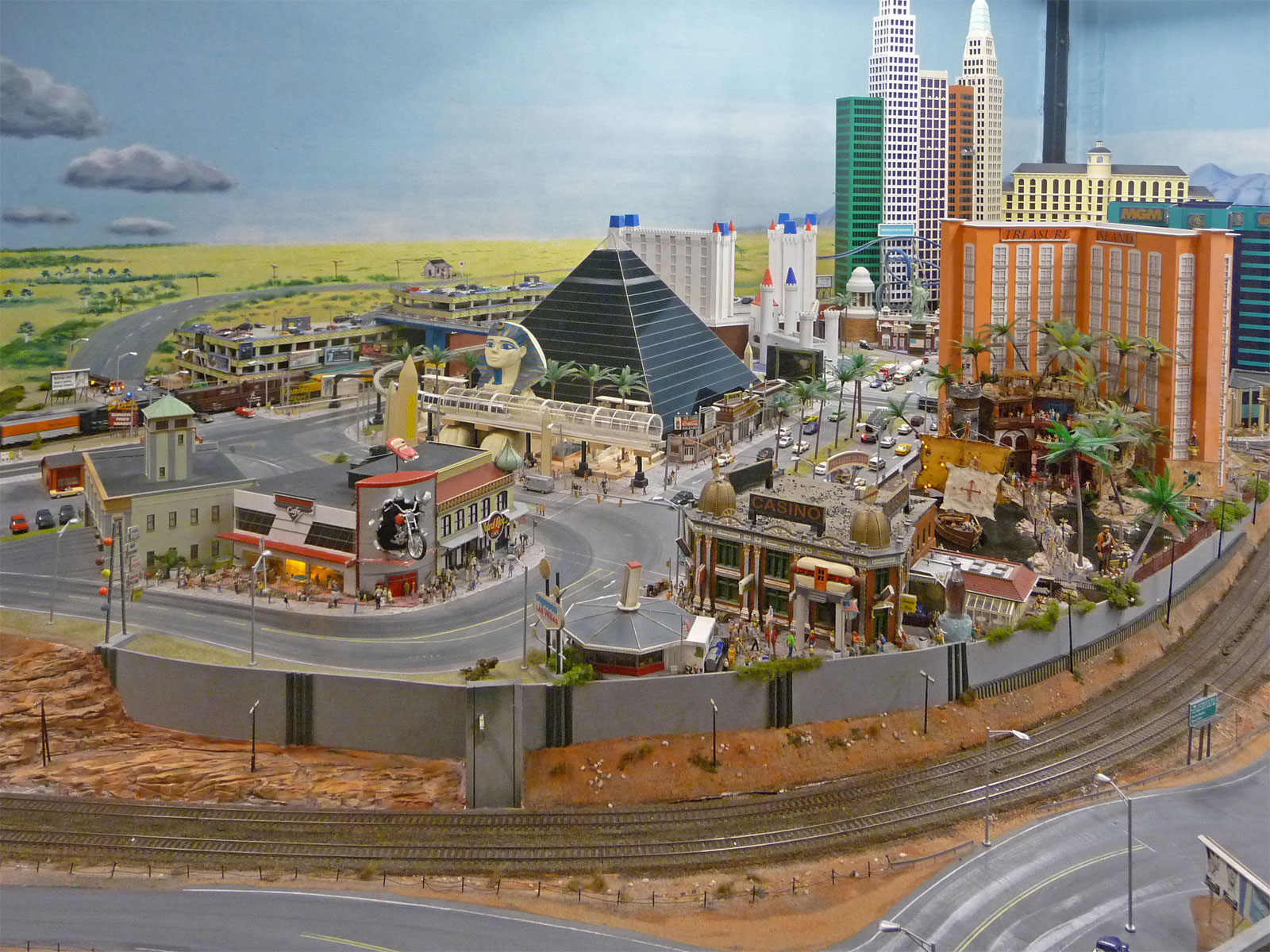 Hamburg Miniatur-Wunderwelt Las Vegas