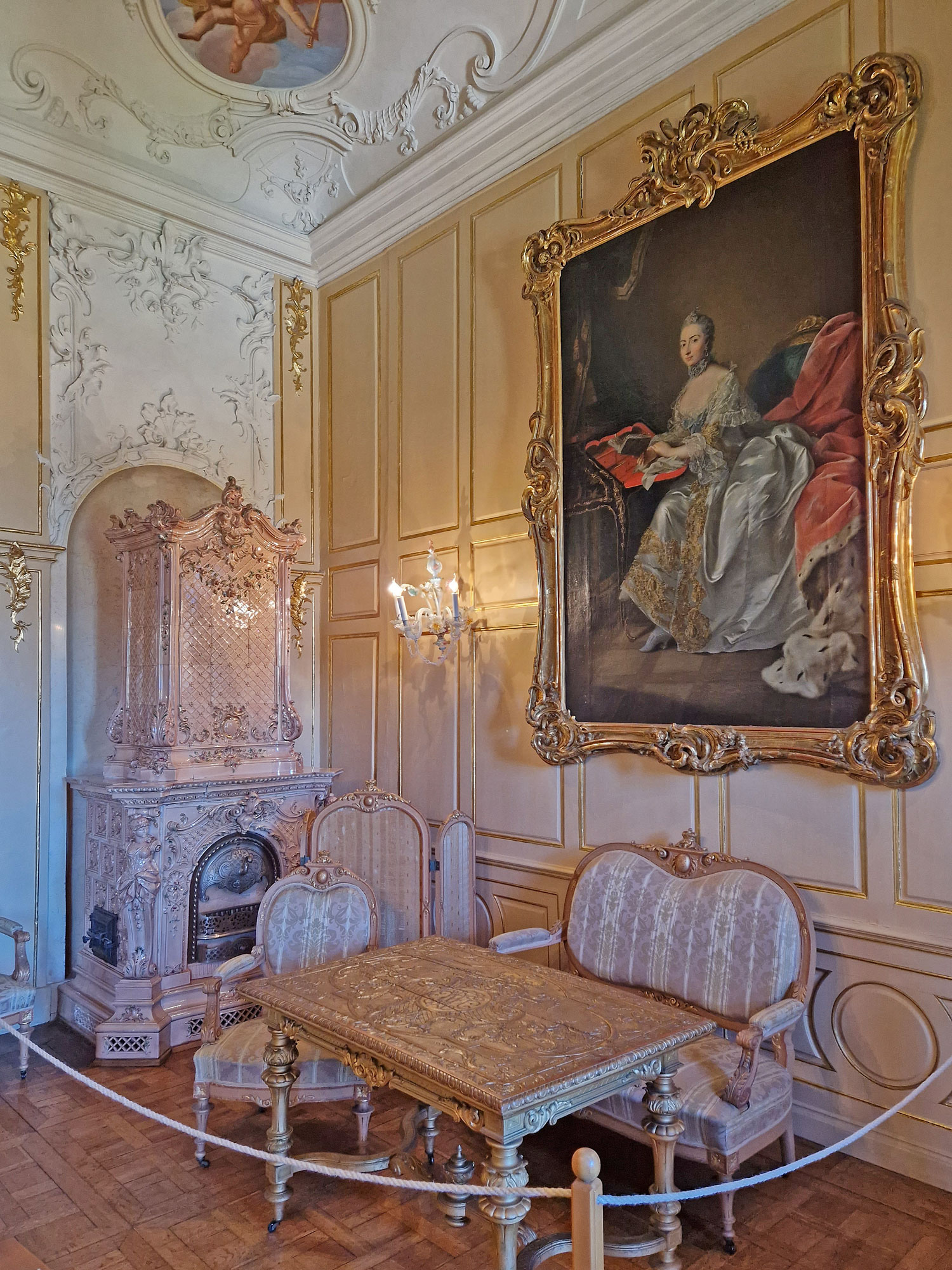 Bad Arolsen Schloss Gemälde Fürstin Christiane