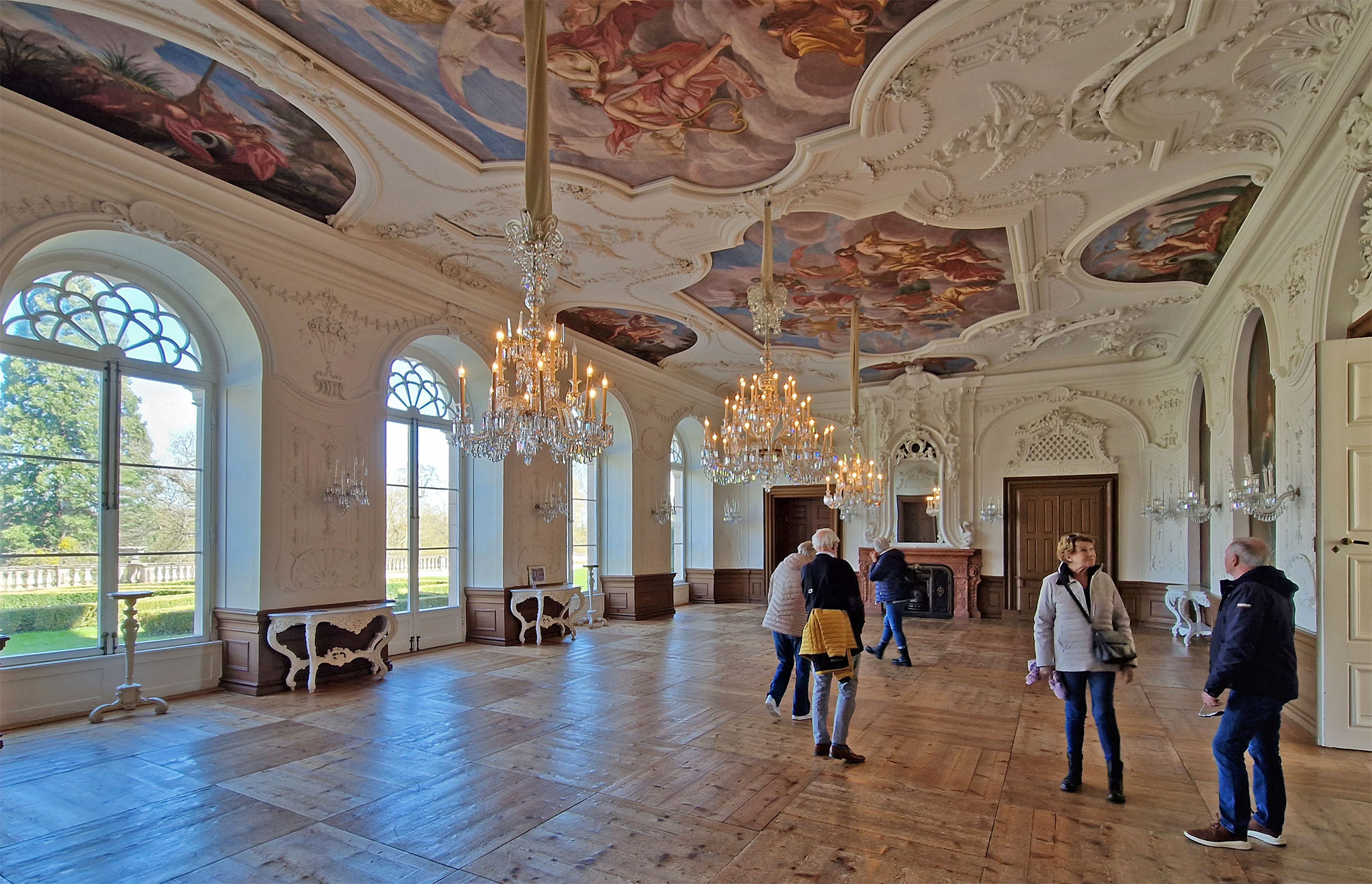 Bad Arolsen Schlossführung Steinerner Saal