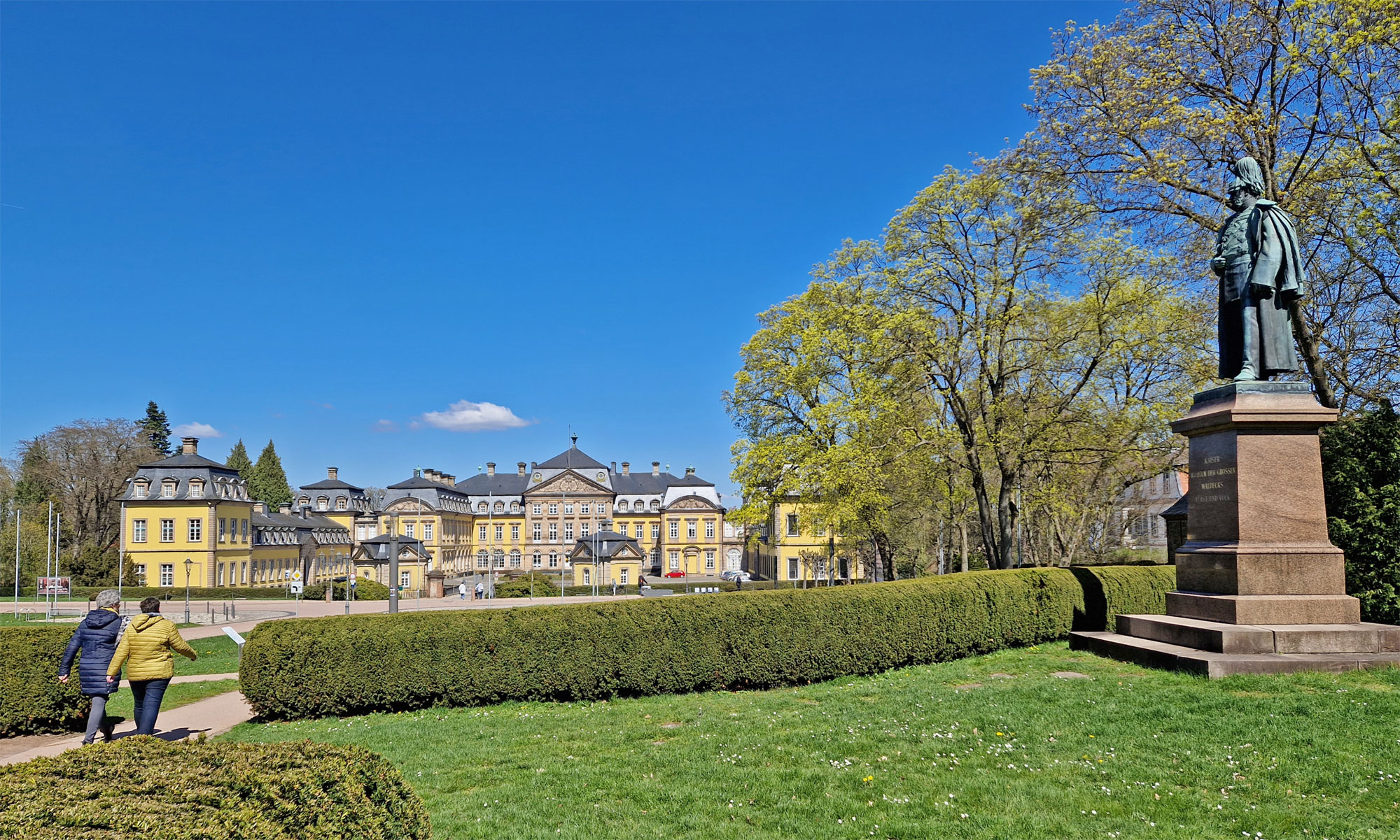 Bad Arolsen Schloss Kaiser Wilhelm Denkmal