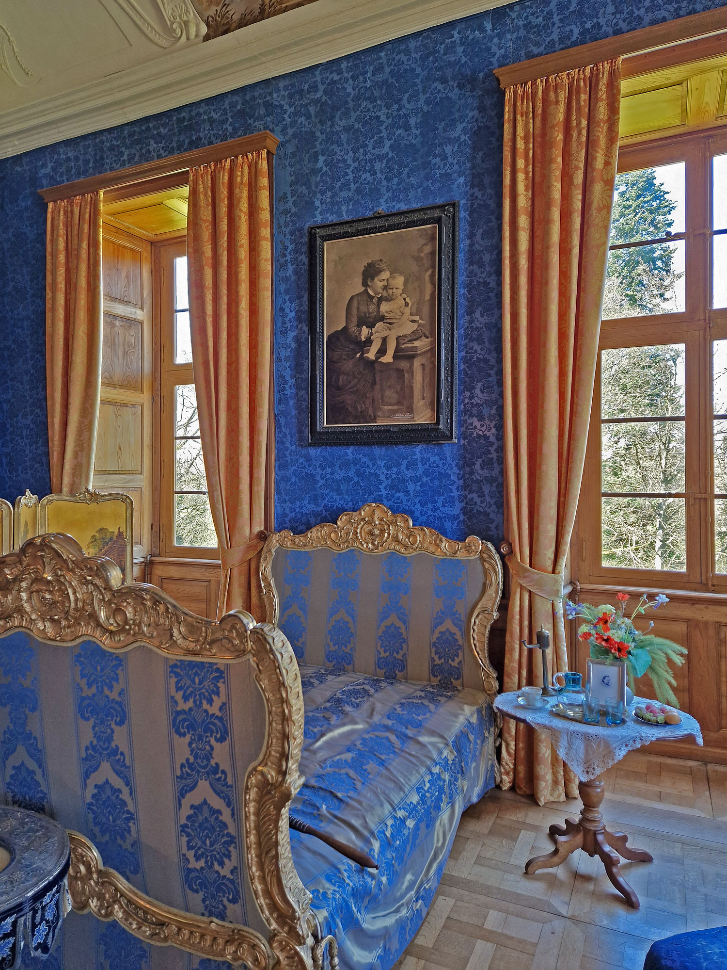 Bad Arolsen Schloss Schlafzimmer Emma