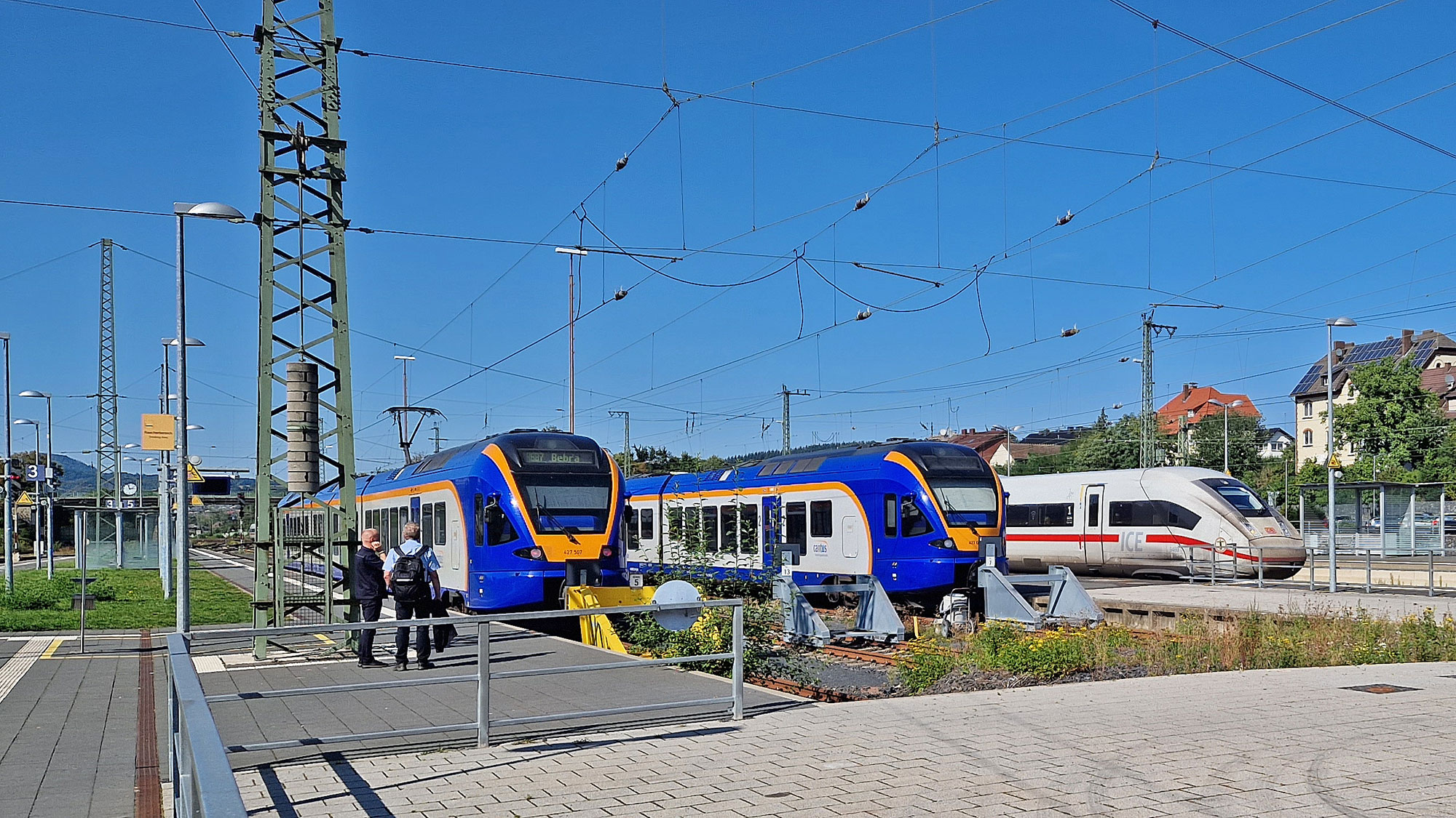 Bebra Bahnhof Züge