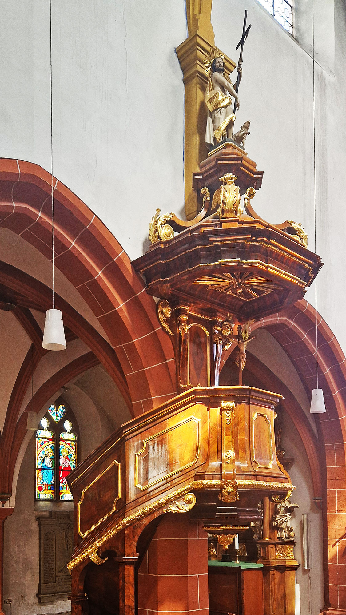 Eltville Erbach Markuskirche Kanzel