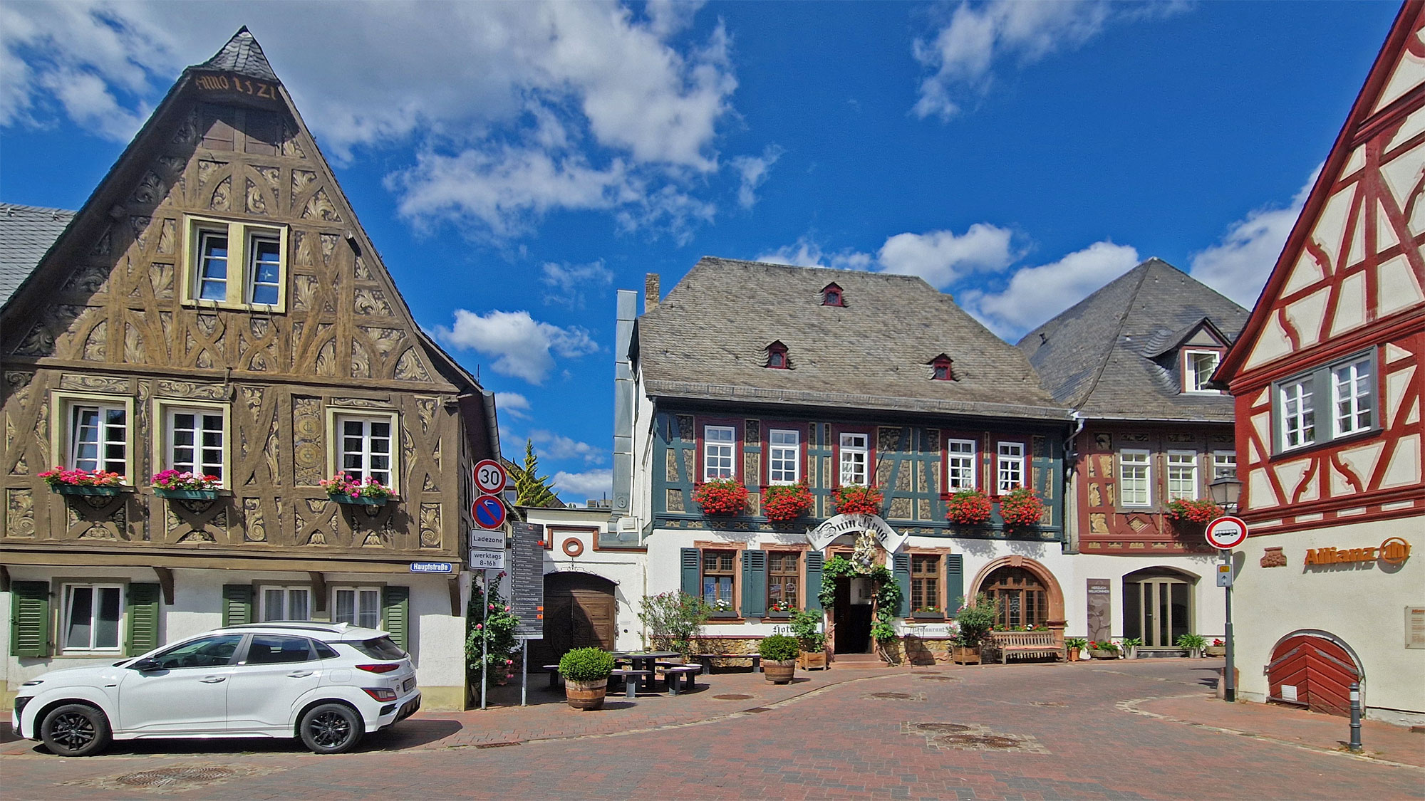 Eltville Hattenheim Fassaden Hauptstraße