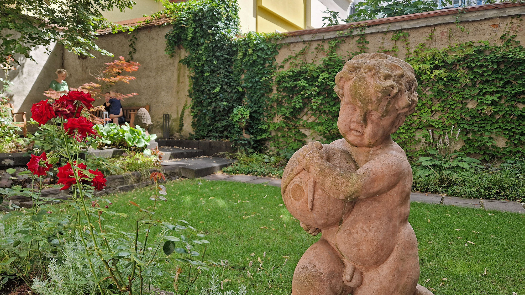 Frankfurt Goethehaus Garten