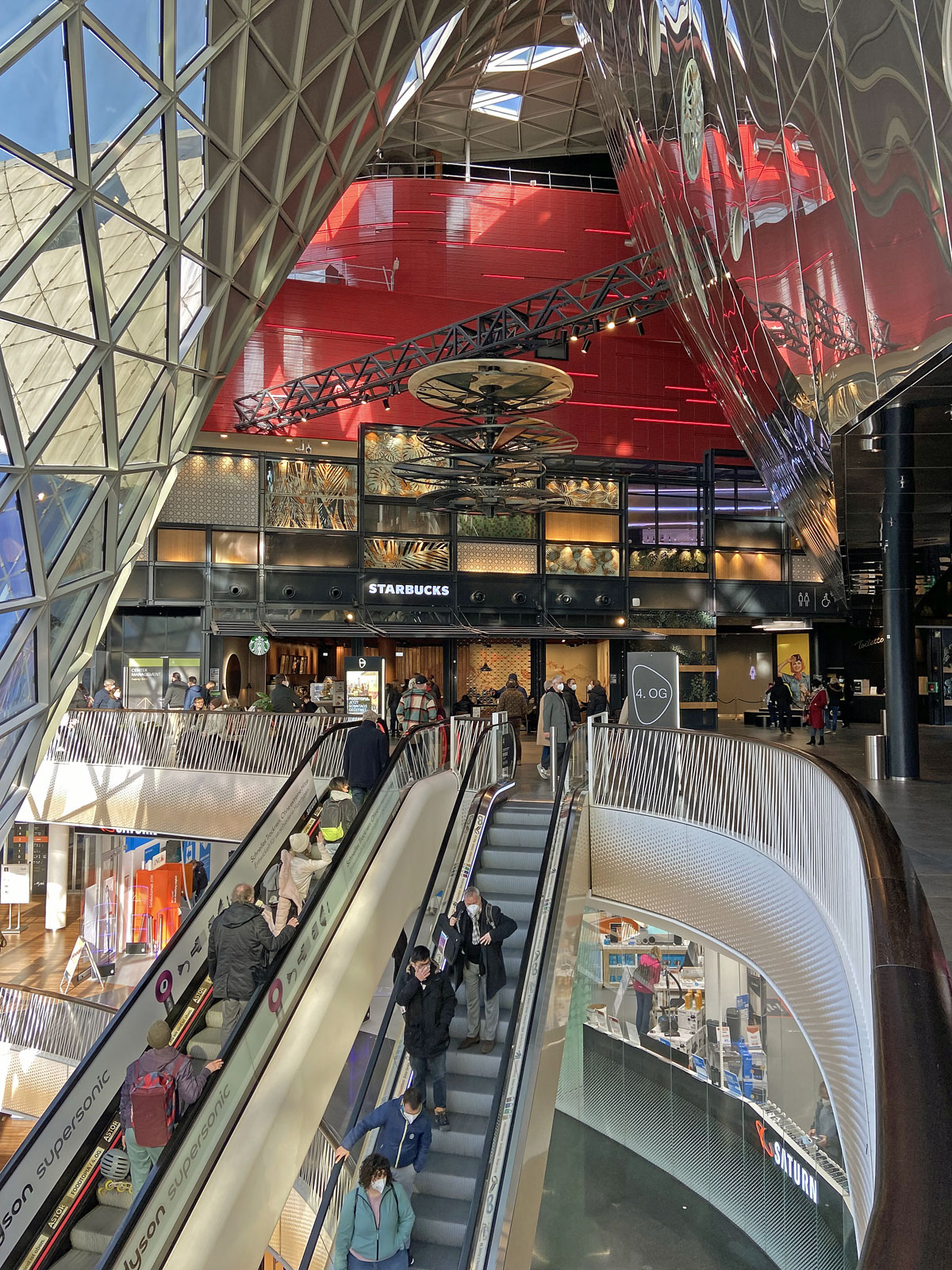 Frankfurt My Zeil Rolltreppe