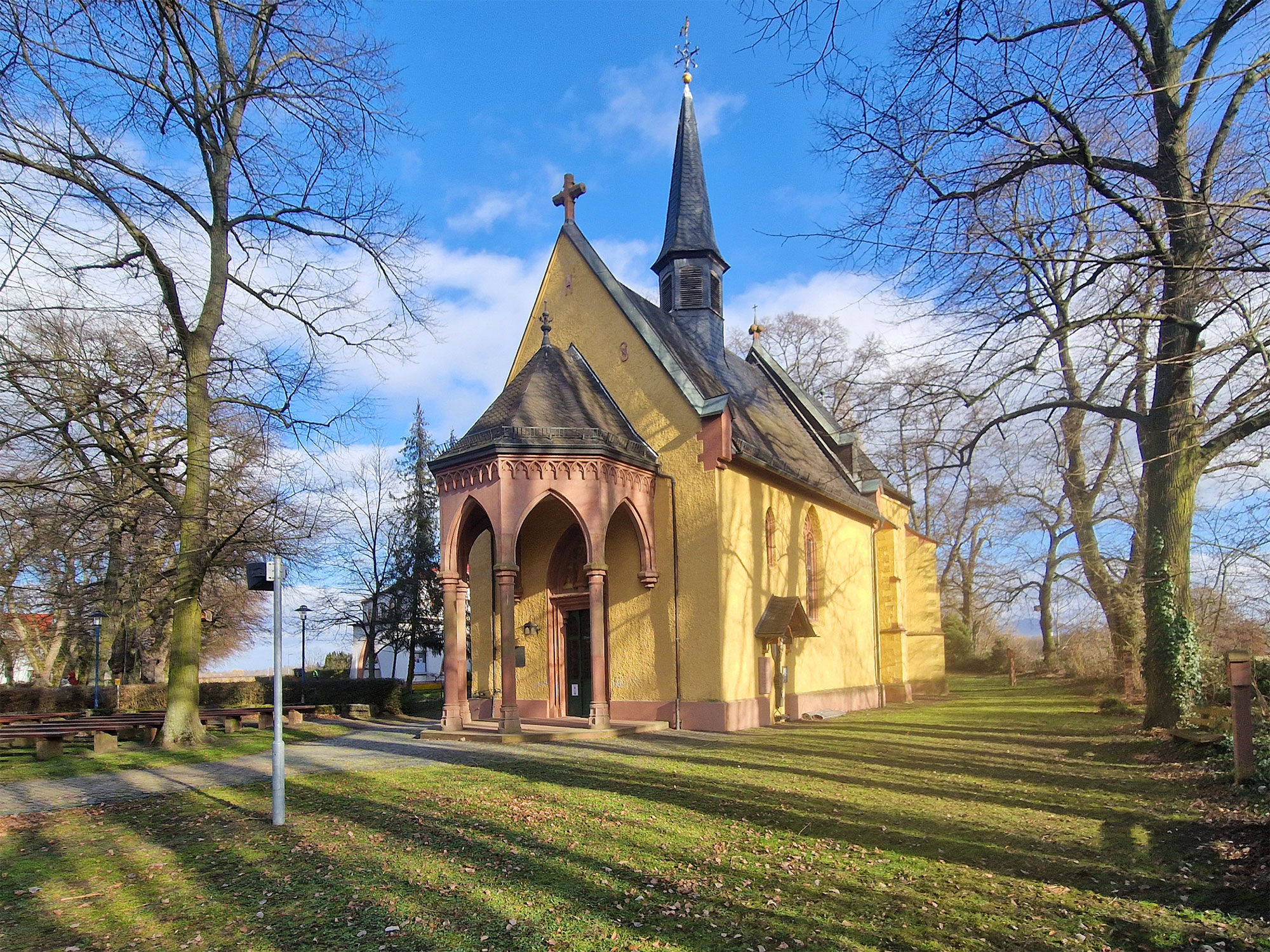 Gernsheim Wallfahrtskirche Maria Einsiedel außen