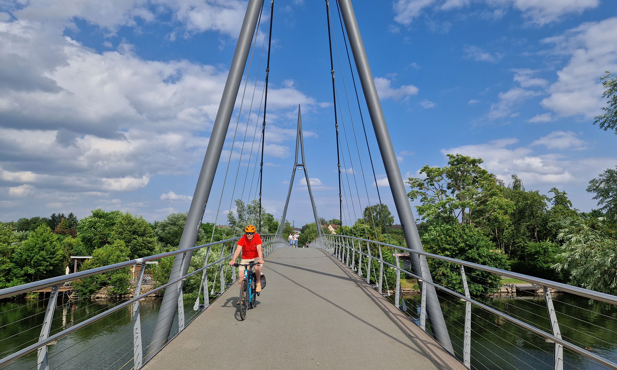 Gießen Rübsamensteg Lahnbrücke