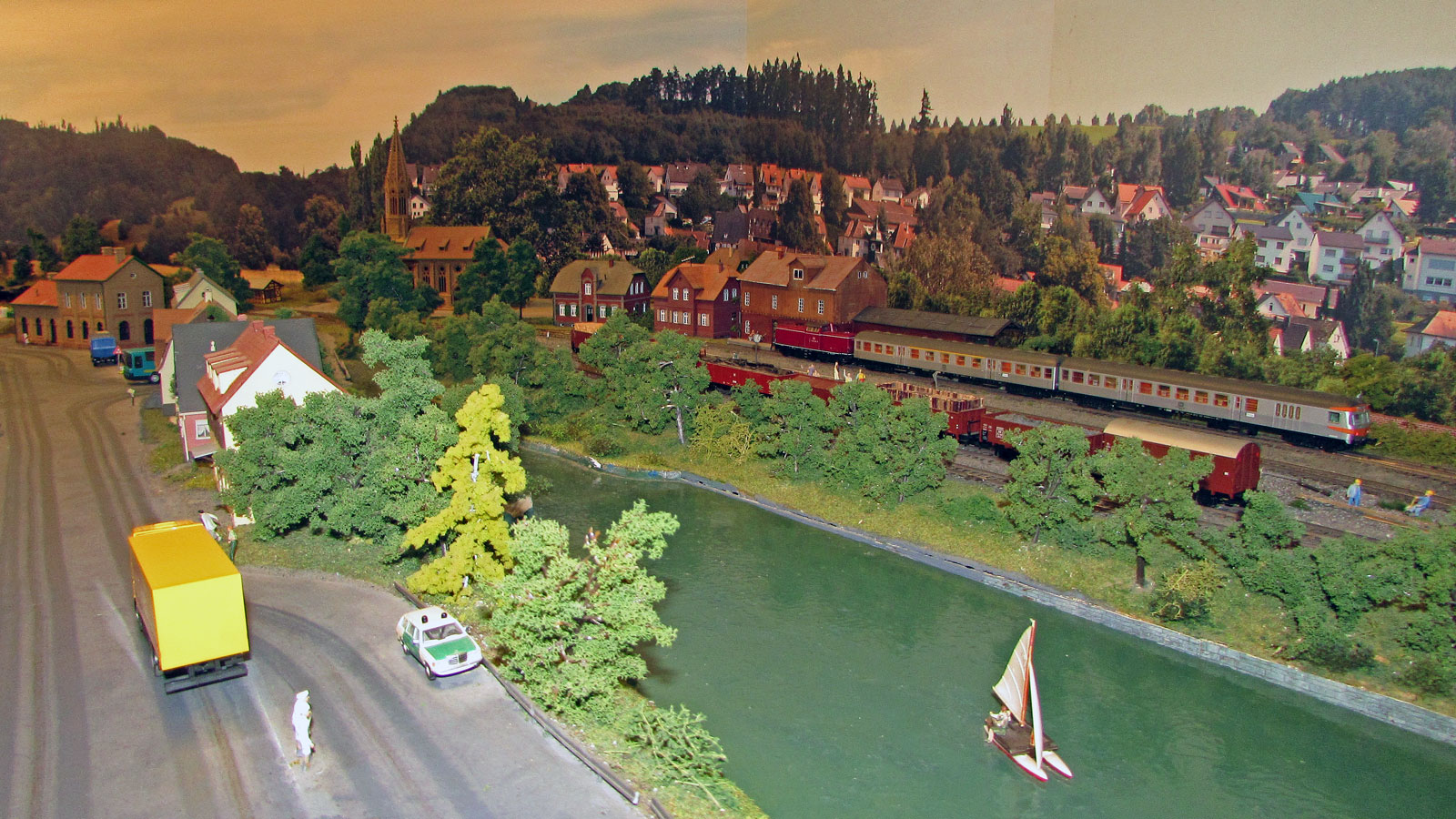 Glauburg Modellbahnhof Vogelsbergbahn