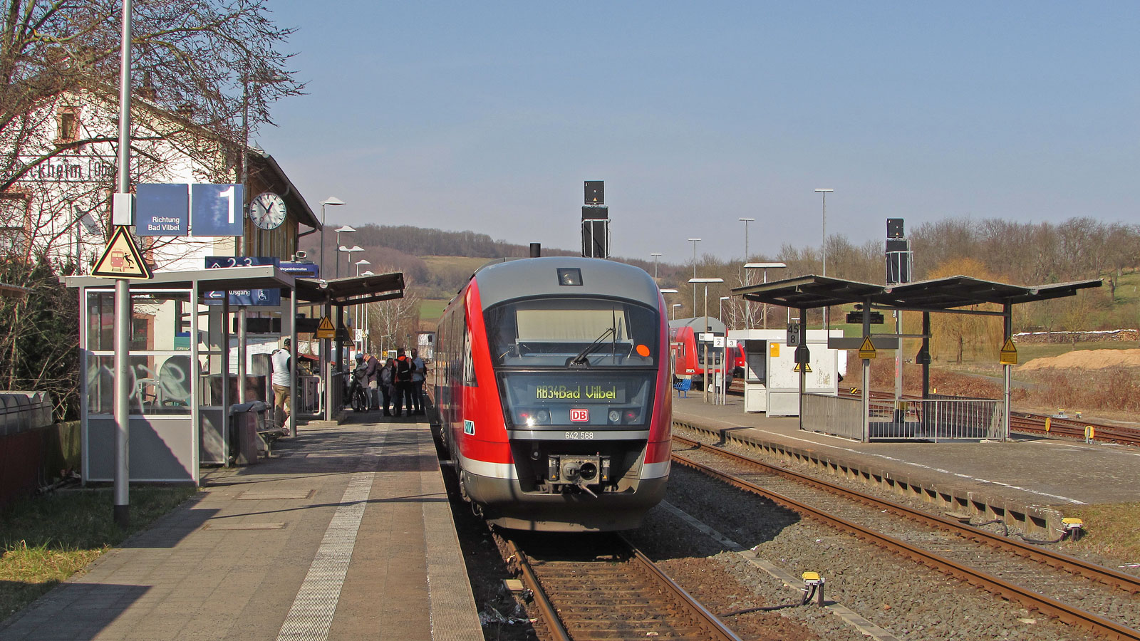 Glauburg Bahnhof Stockheim