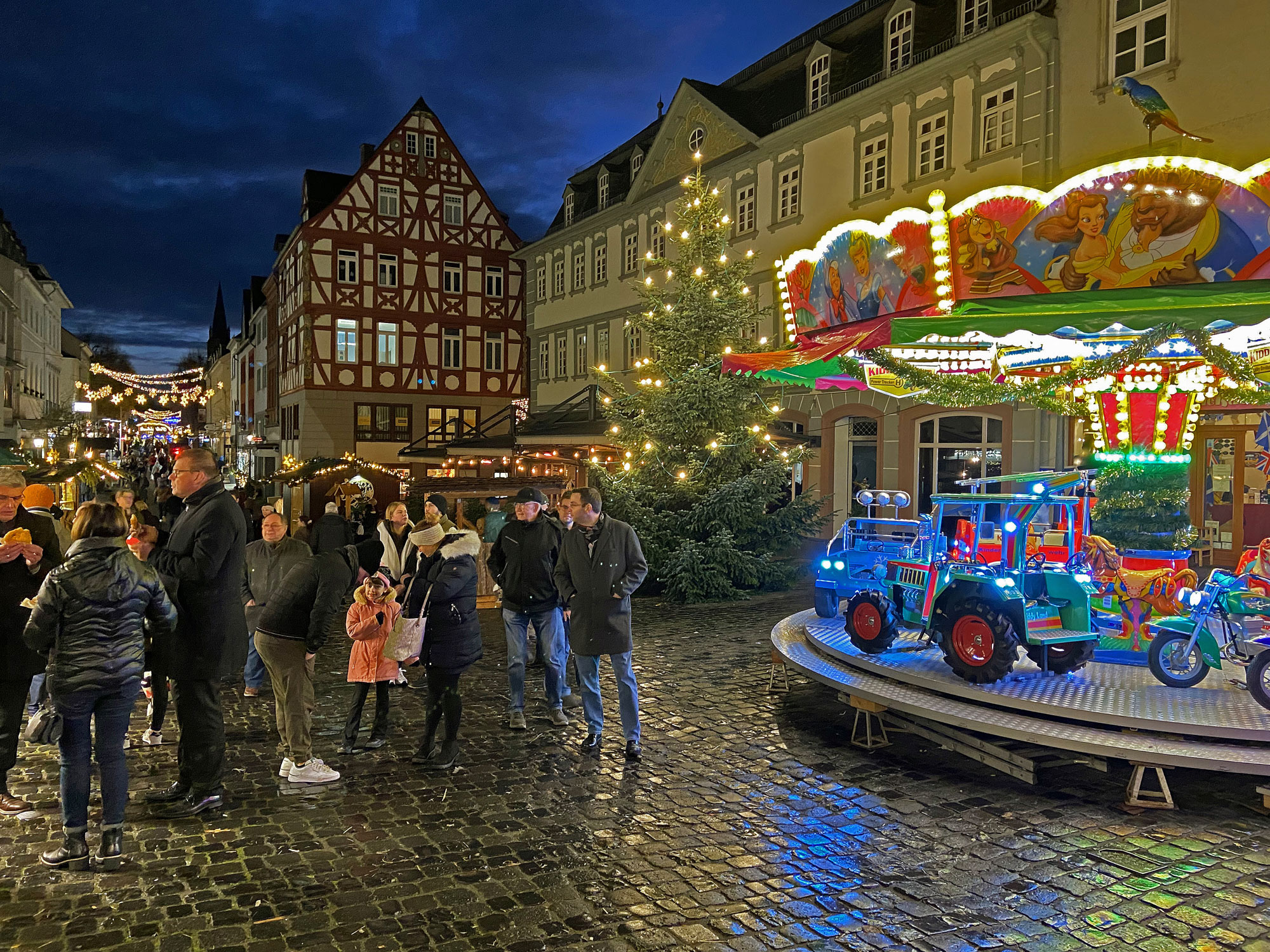 Limburg Kornmarkt Weihnachtsmarkt