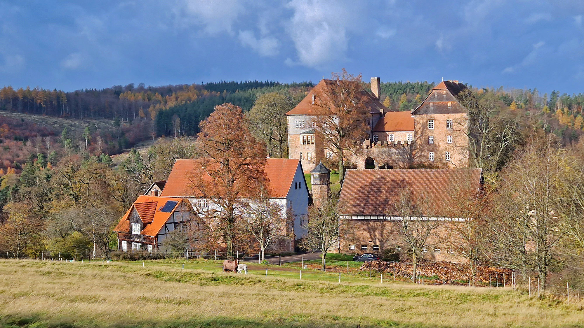 Ludwigsau Knüll Schloss Ludwigseck