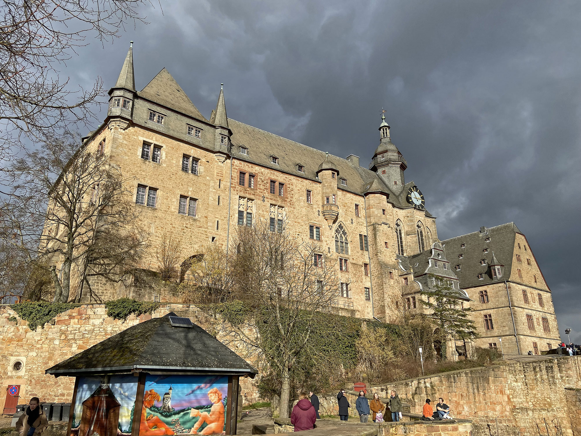 Marburg Schloss nah