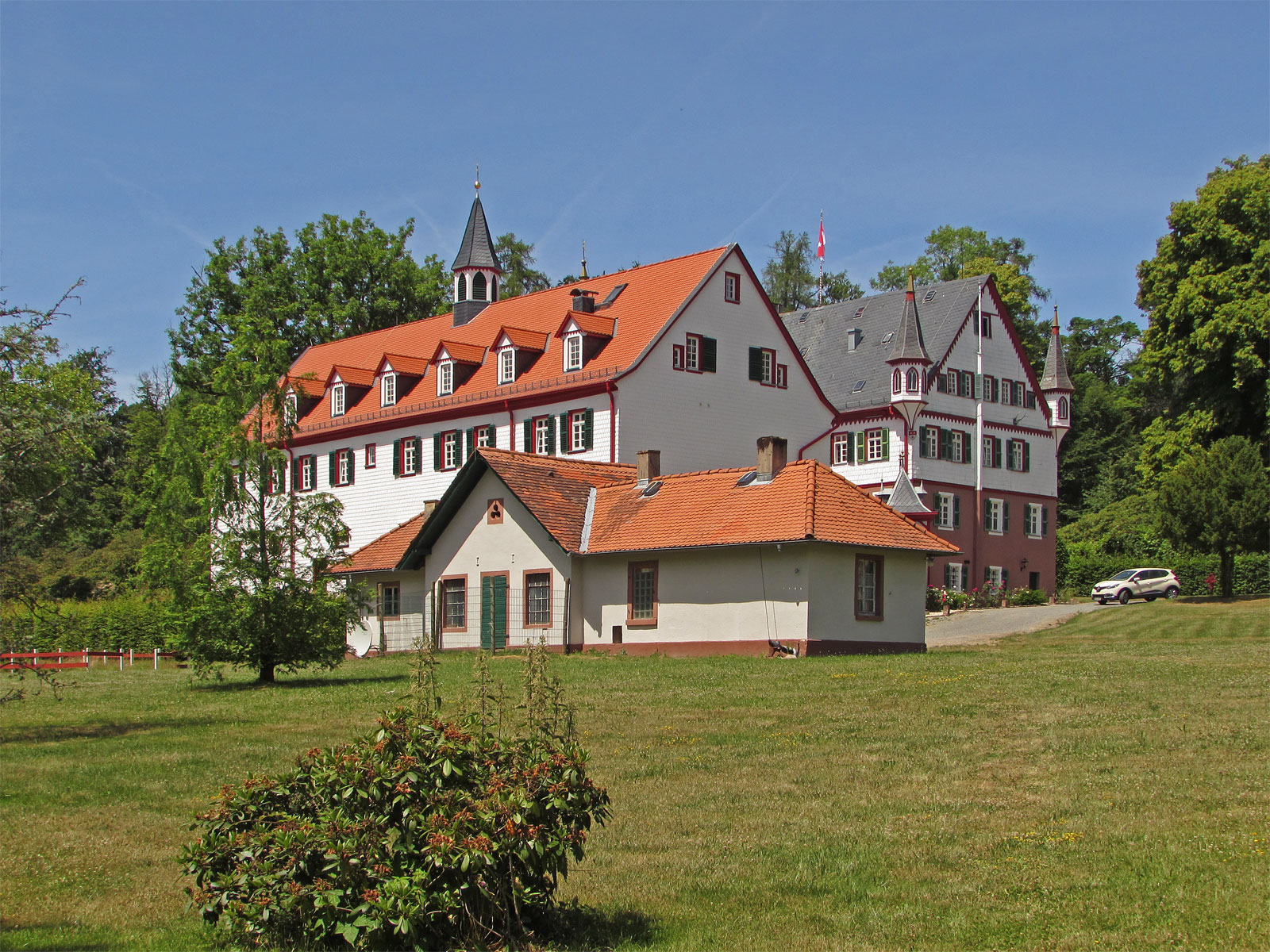 Michelstadt Schloss Eulbach von Südosten