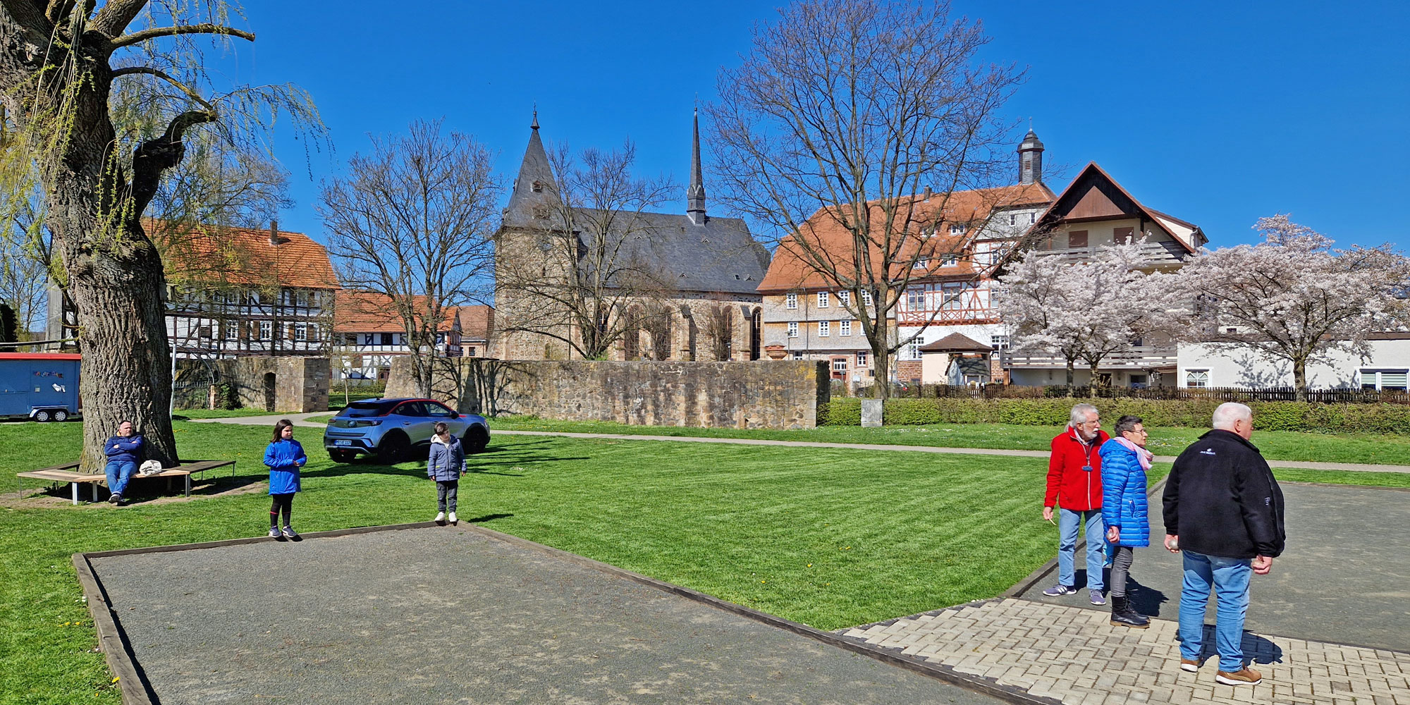Neustadt Hessen Bürgerpark Kirche