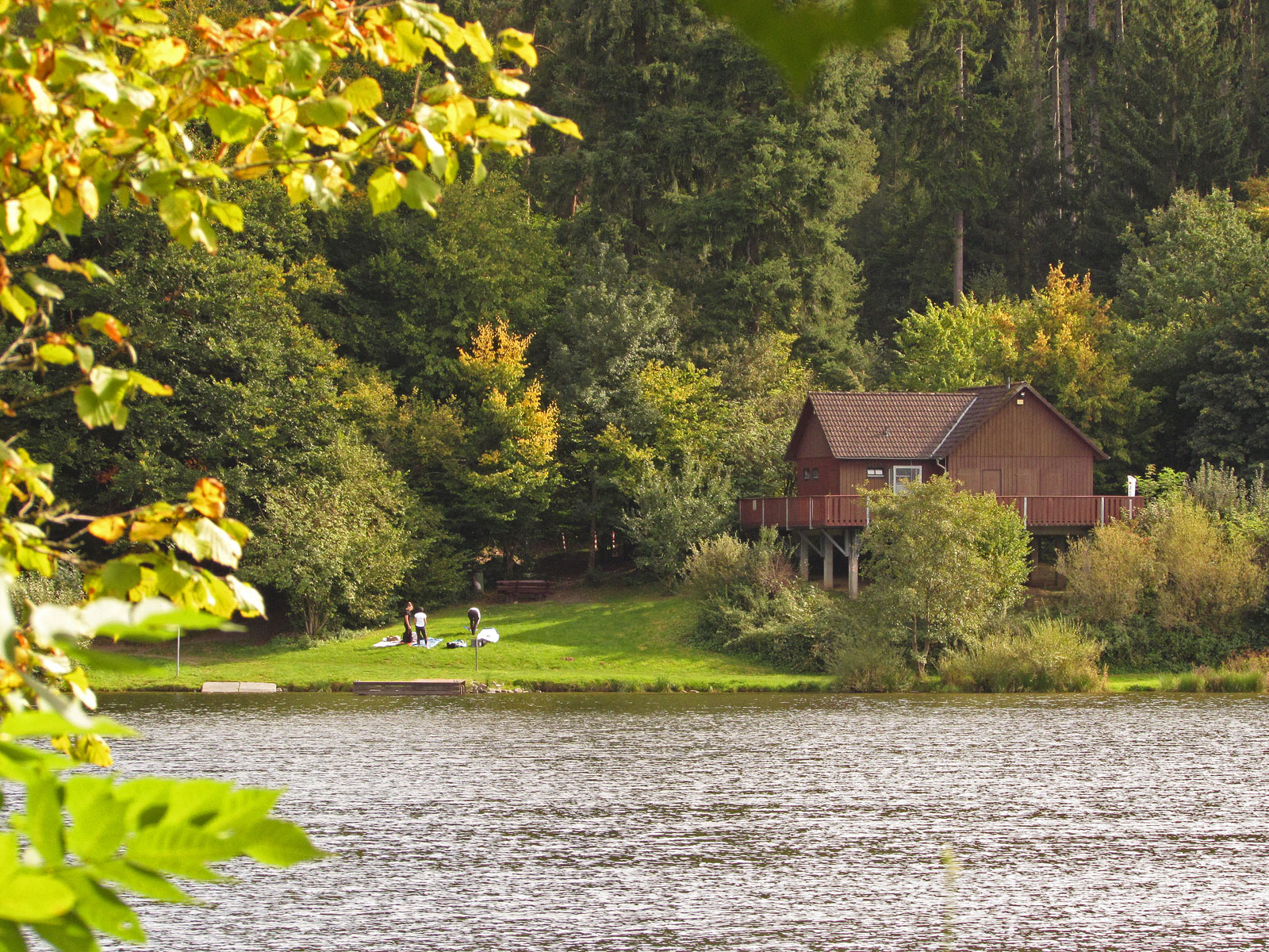 Oberzent Hetzbach Talsperre