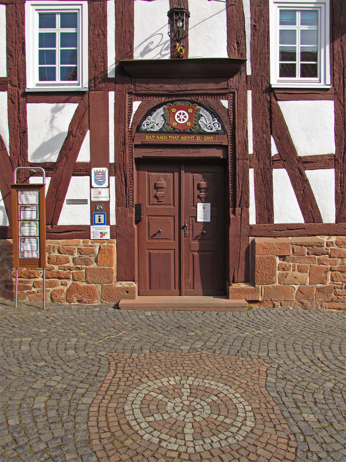 Rosenthal Hessen Rathaus nah