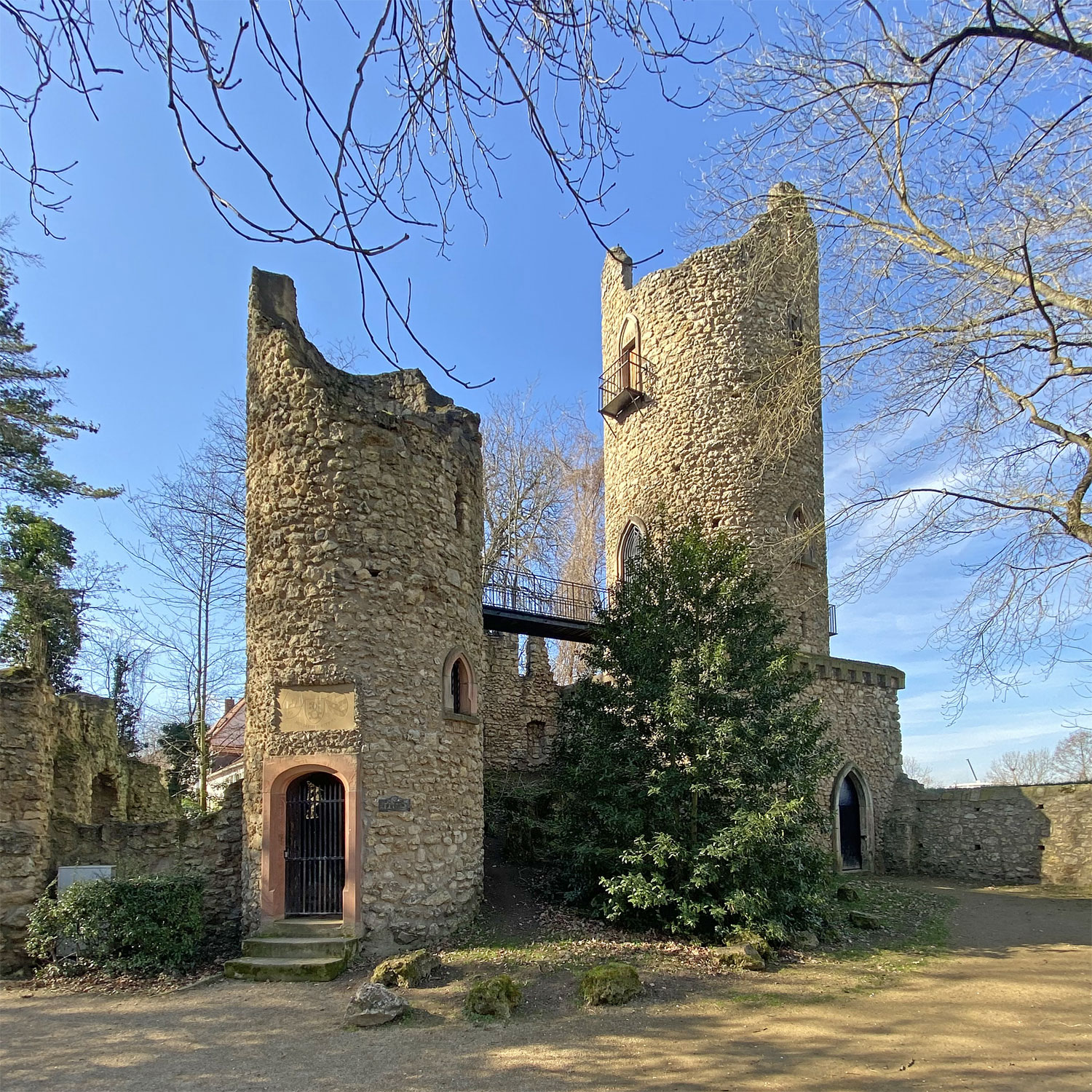 Rüsselsheim Stadtpark Burgruine