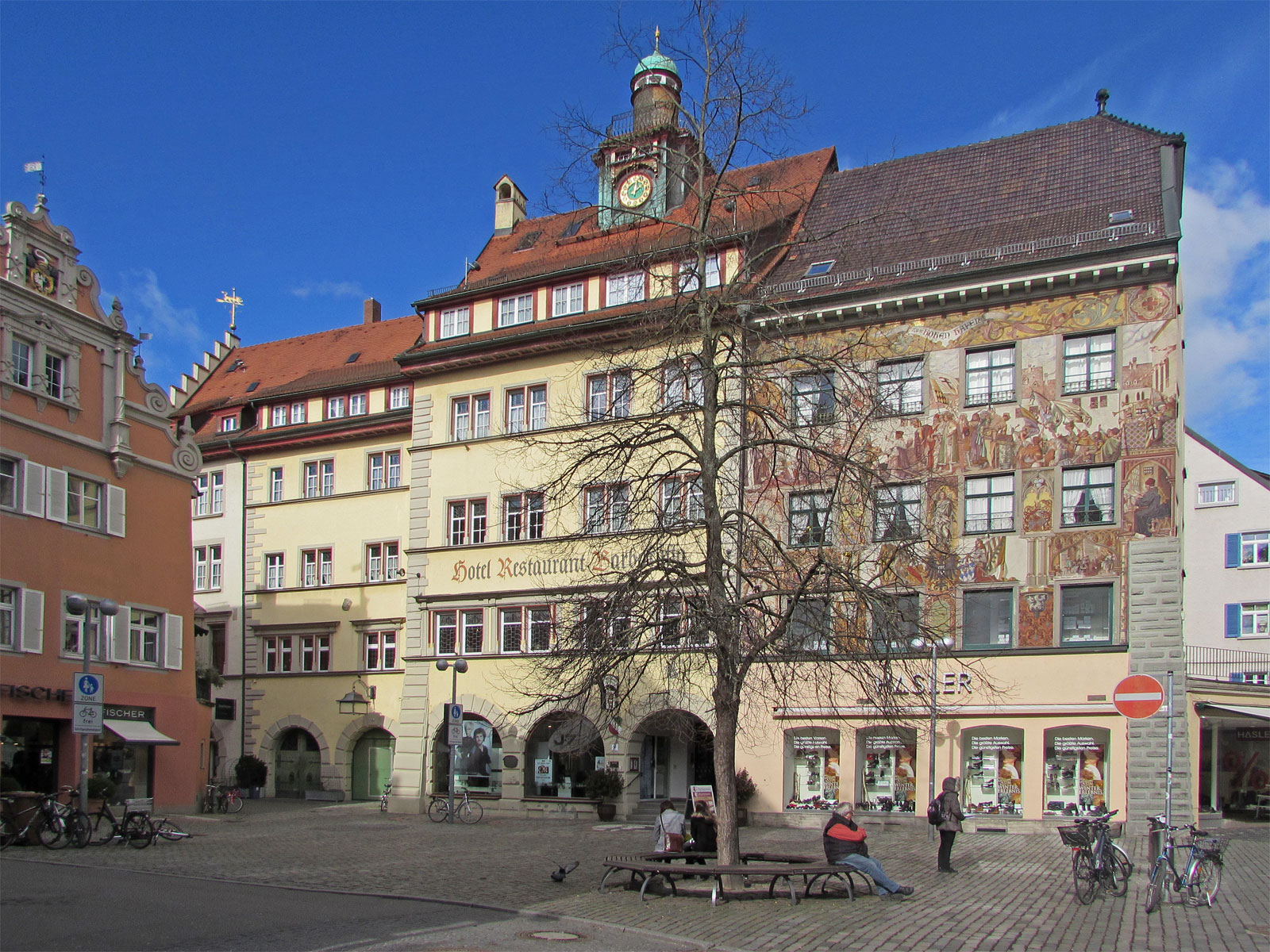 Konstanz Obermarkt Fassadenmalerei