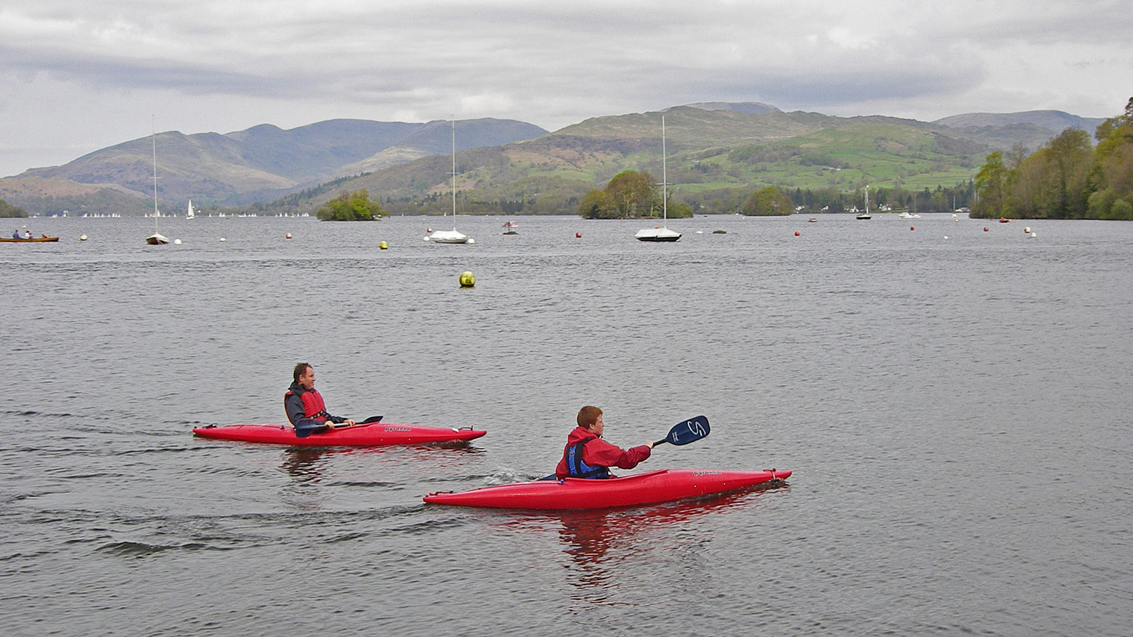 Lake District Lake Windermere Kanuten