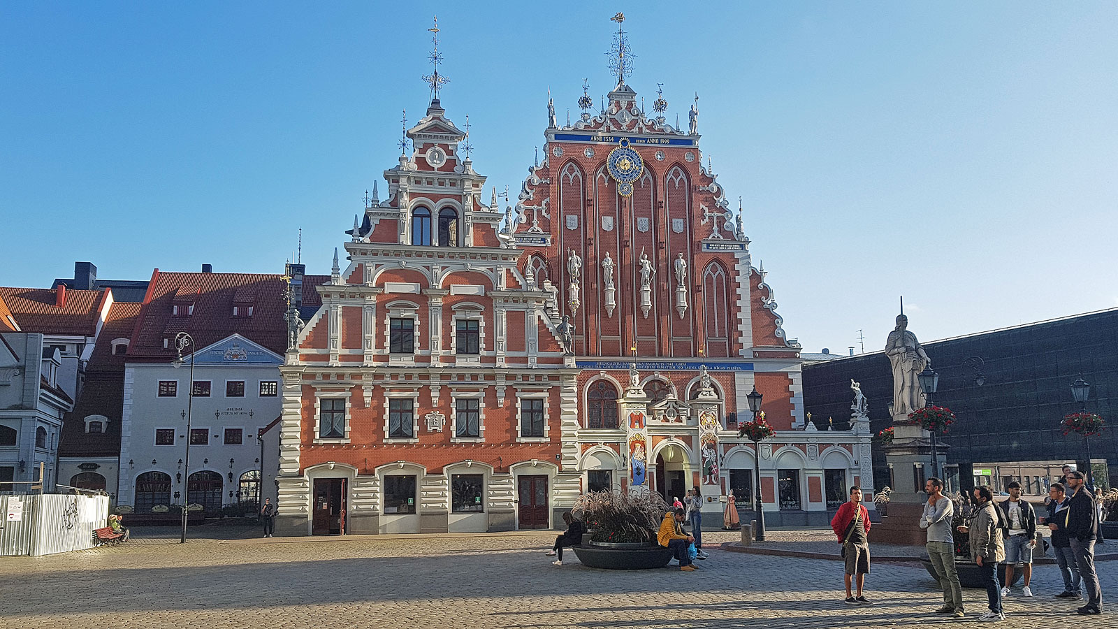 Riga Schwarzhäupterhaus nah