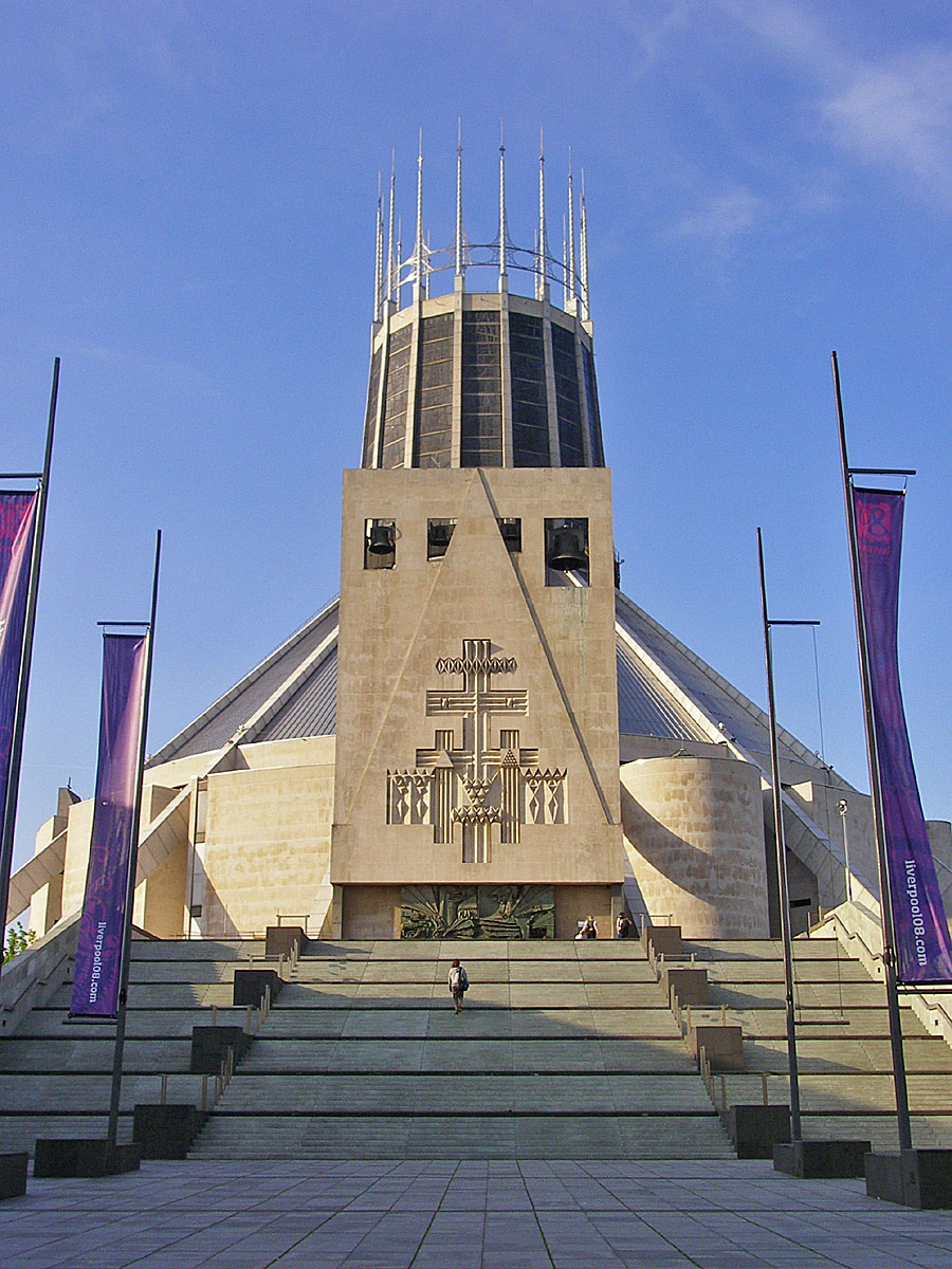 Liverpool katholische Kathederale außen