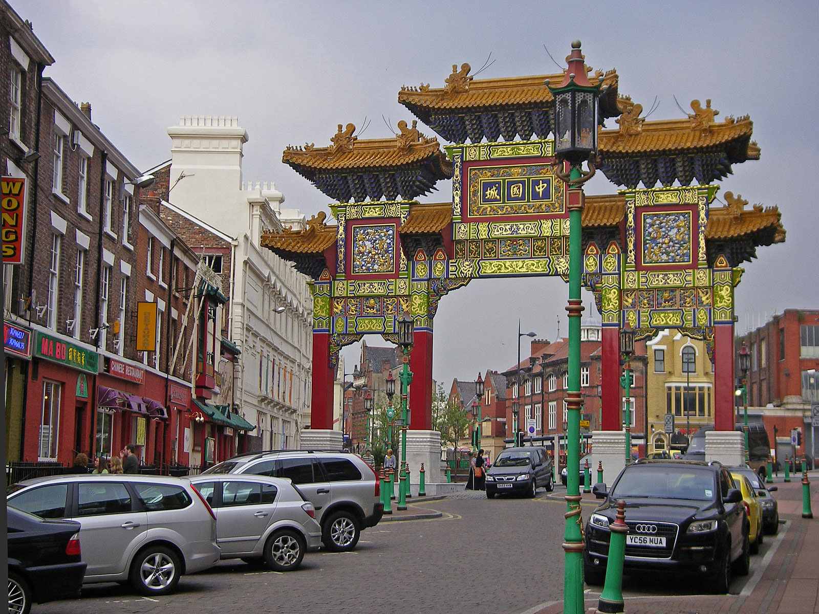 Liverpool China Town Tor