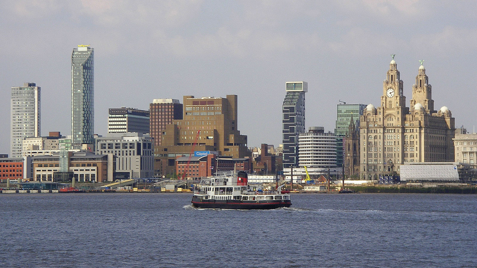 Liverpool Mersey Skyline