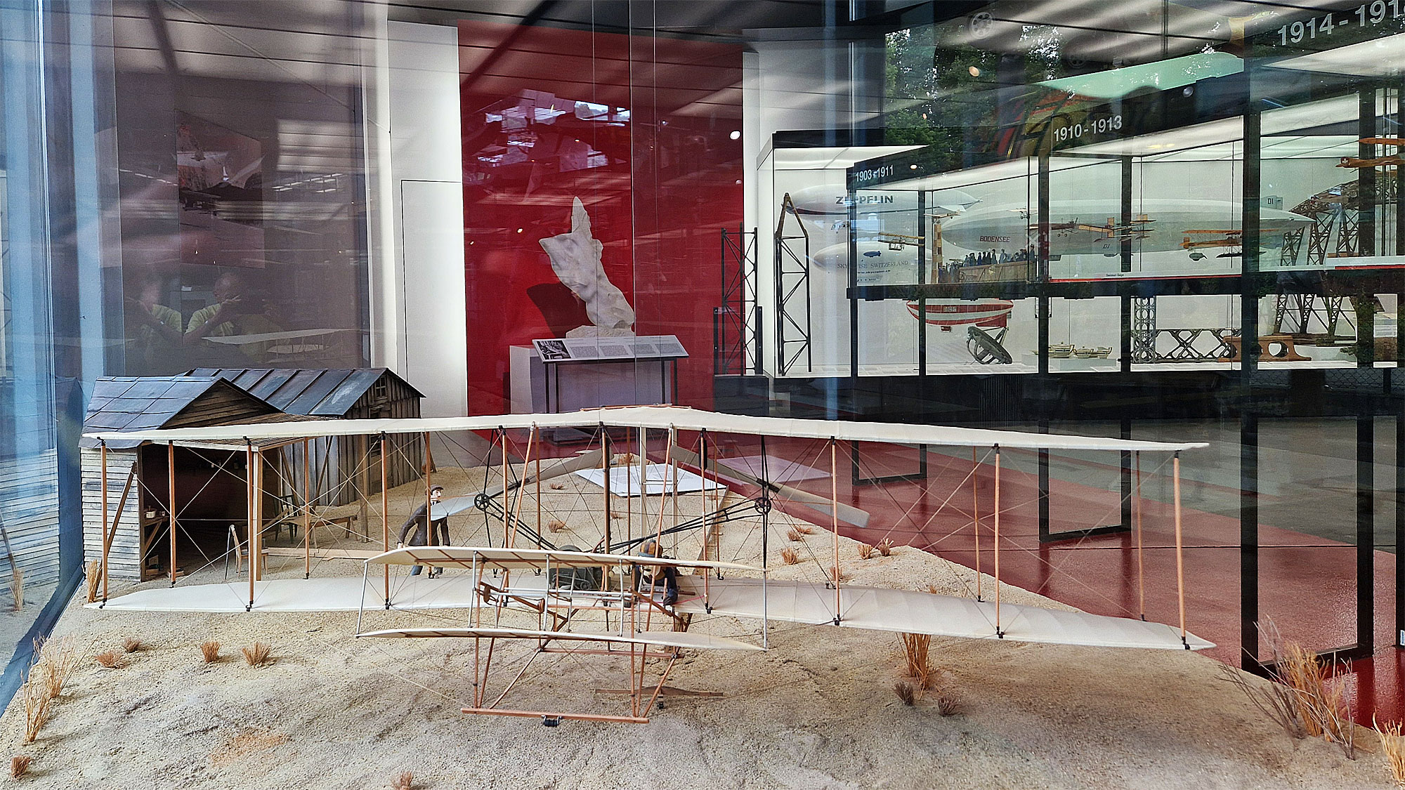 Luzern Verkehrshaus Gebrüder Wright Modell