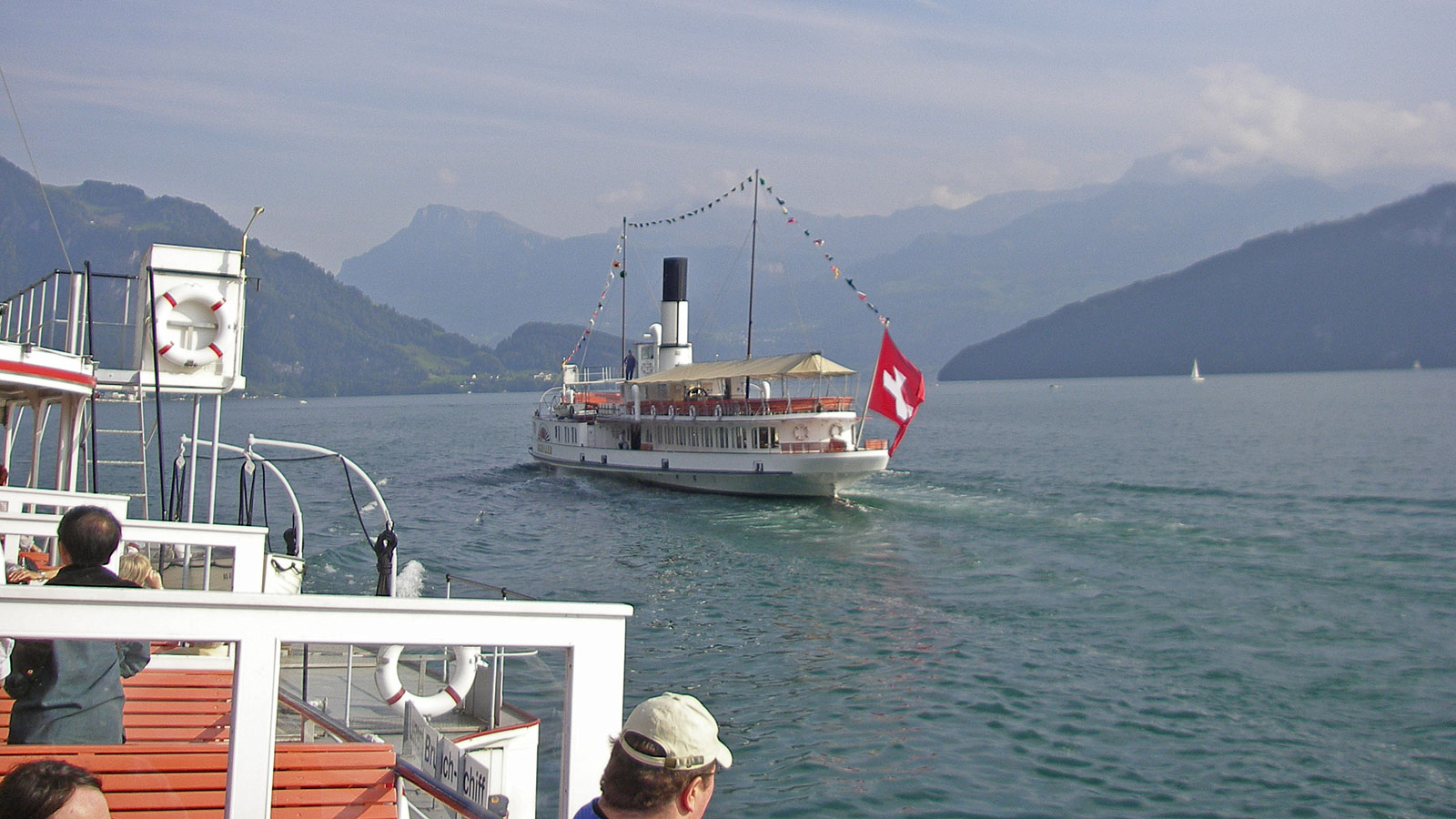 Luzern Vierwaldstättersee Dampfer Schiller