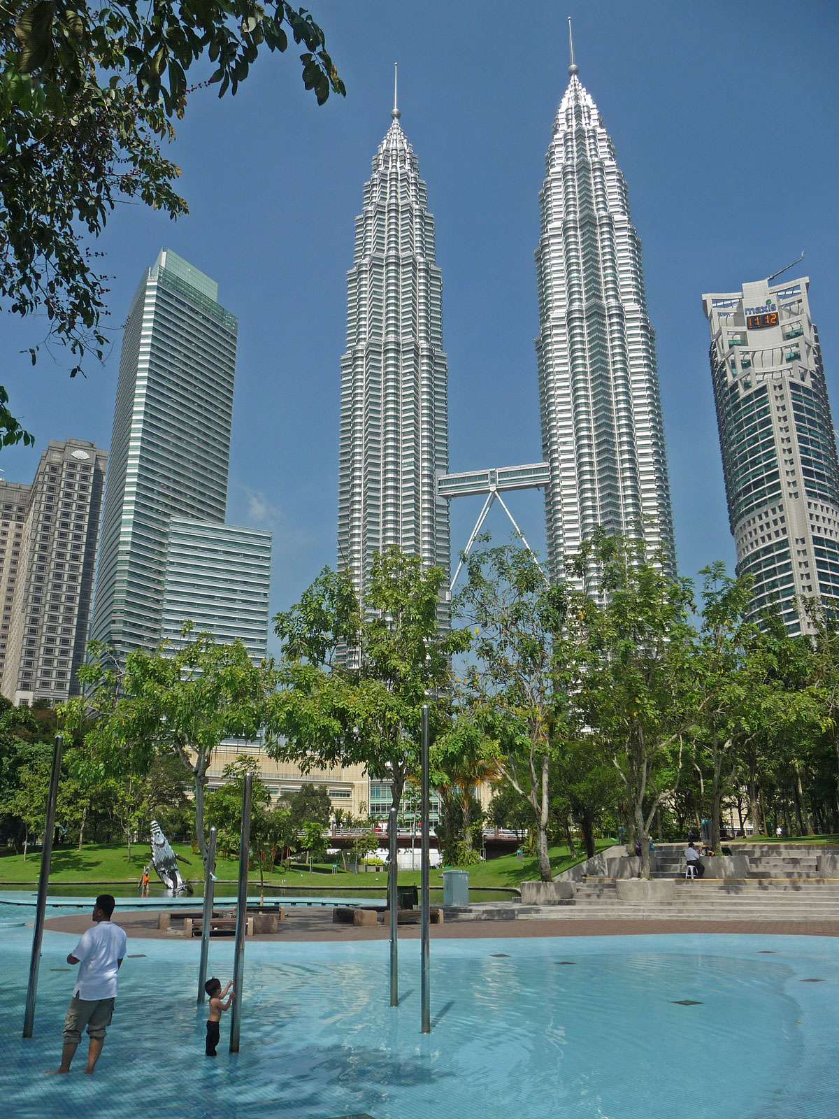 Kuala Lumpur Petronas Towers Parkgelände