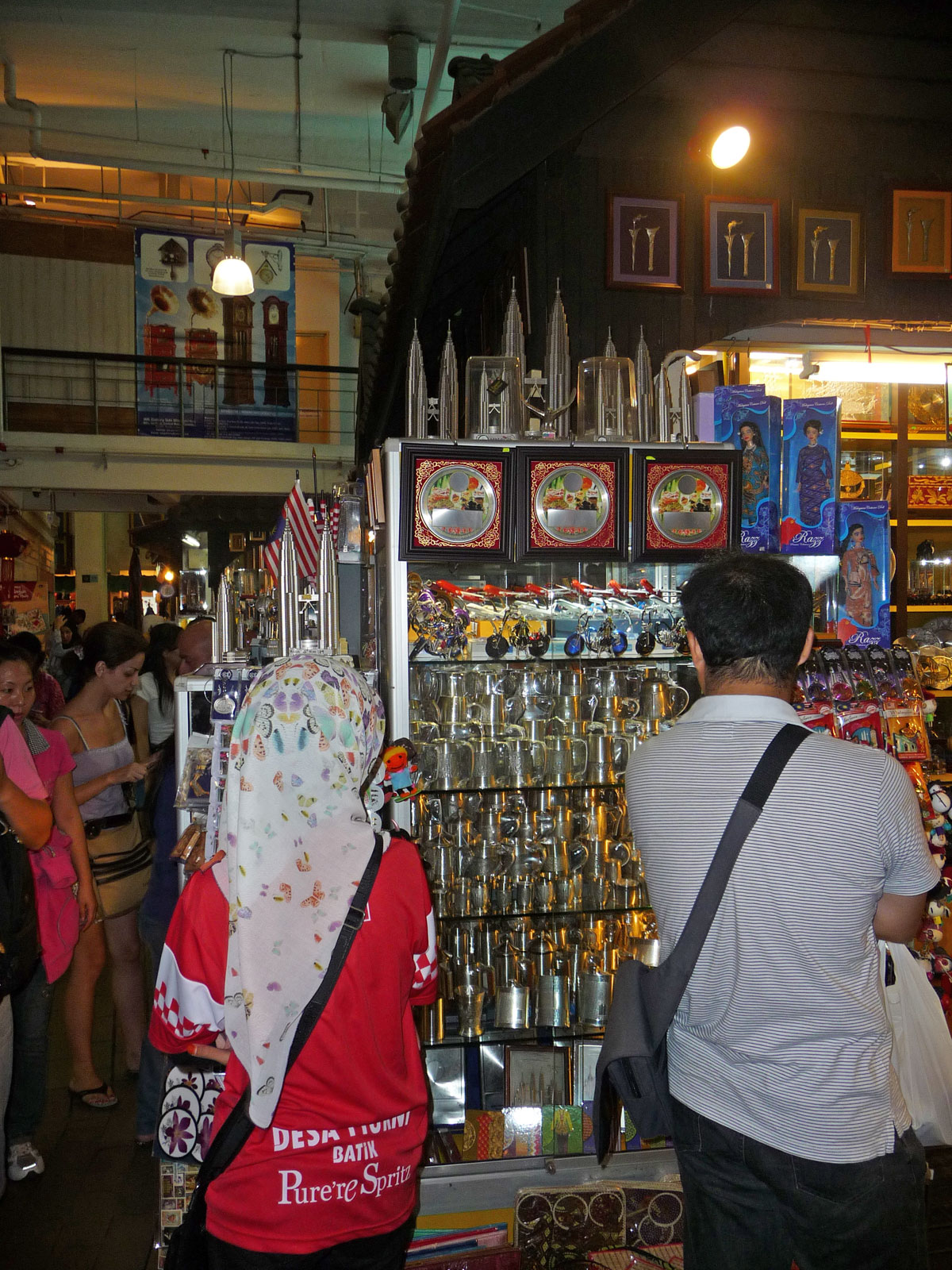 Kuala Lumpur Pasar Seni Gefäße