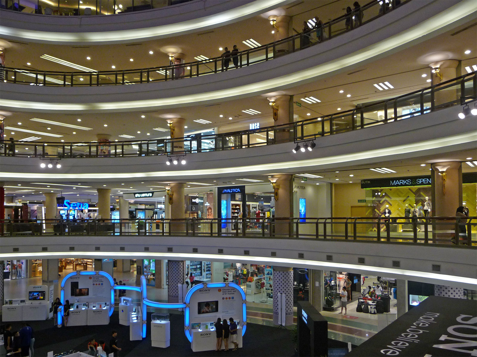 Kuala Lumpur Einkaufszentrum One Utama innen