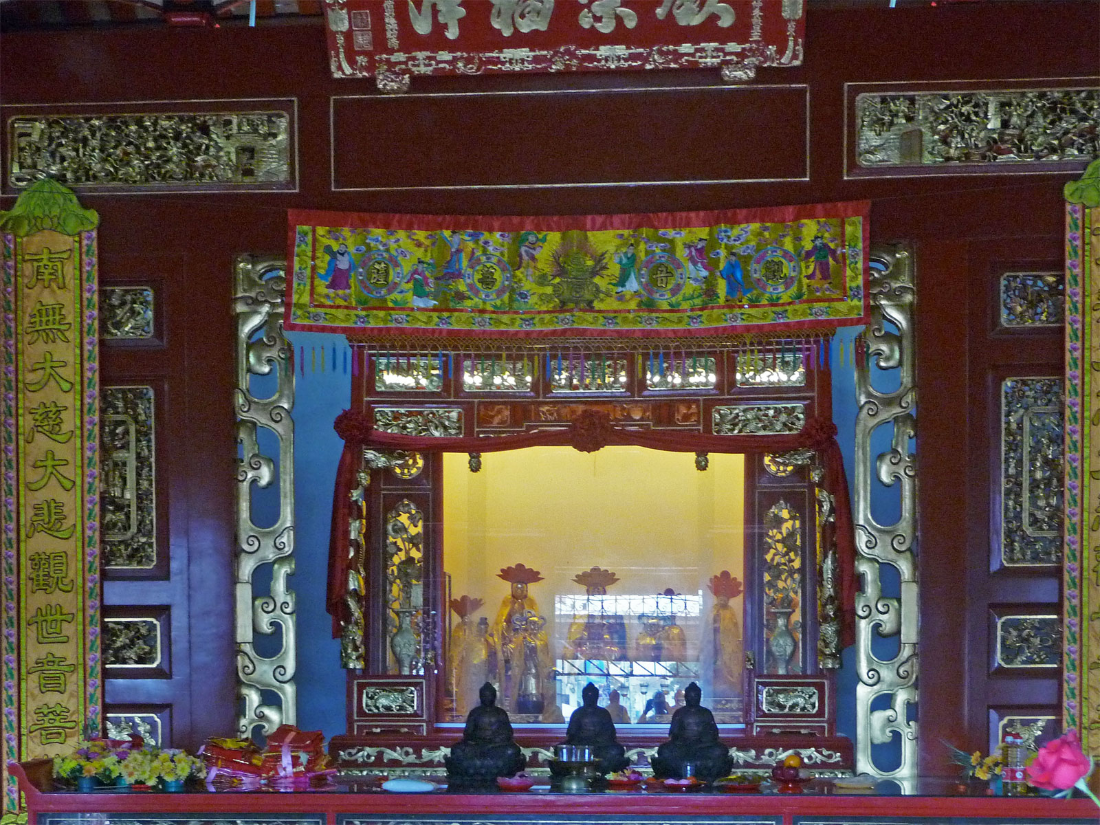 Penang George Town Tempel Göttin der Barmherzigkeit außen