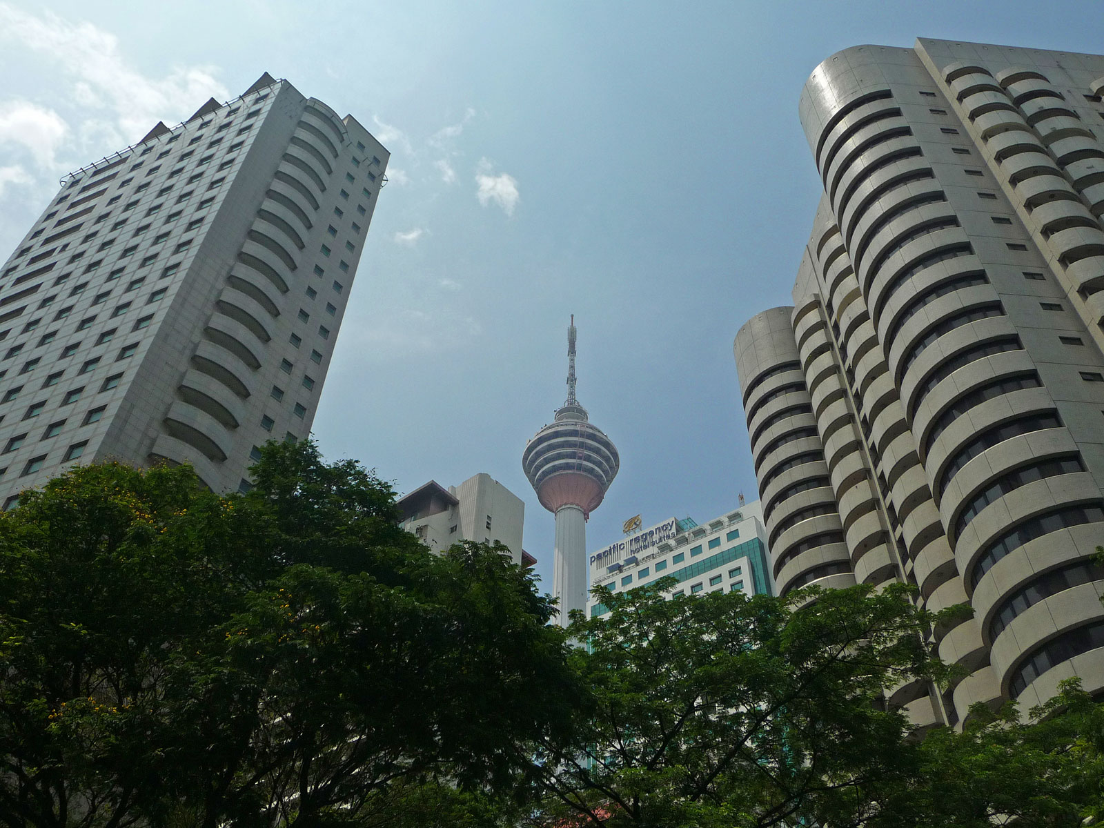 Kuala Lumpur KL Tower von unten