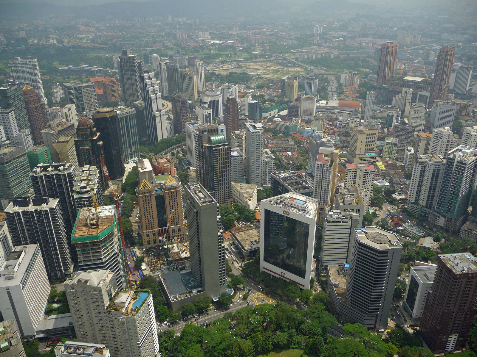 Kuala Lumpur KL Tower Ausblick