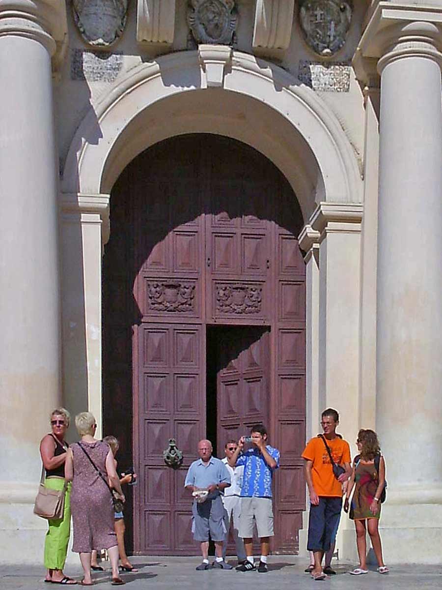 Malta Valletta Kathedrale Eingang